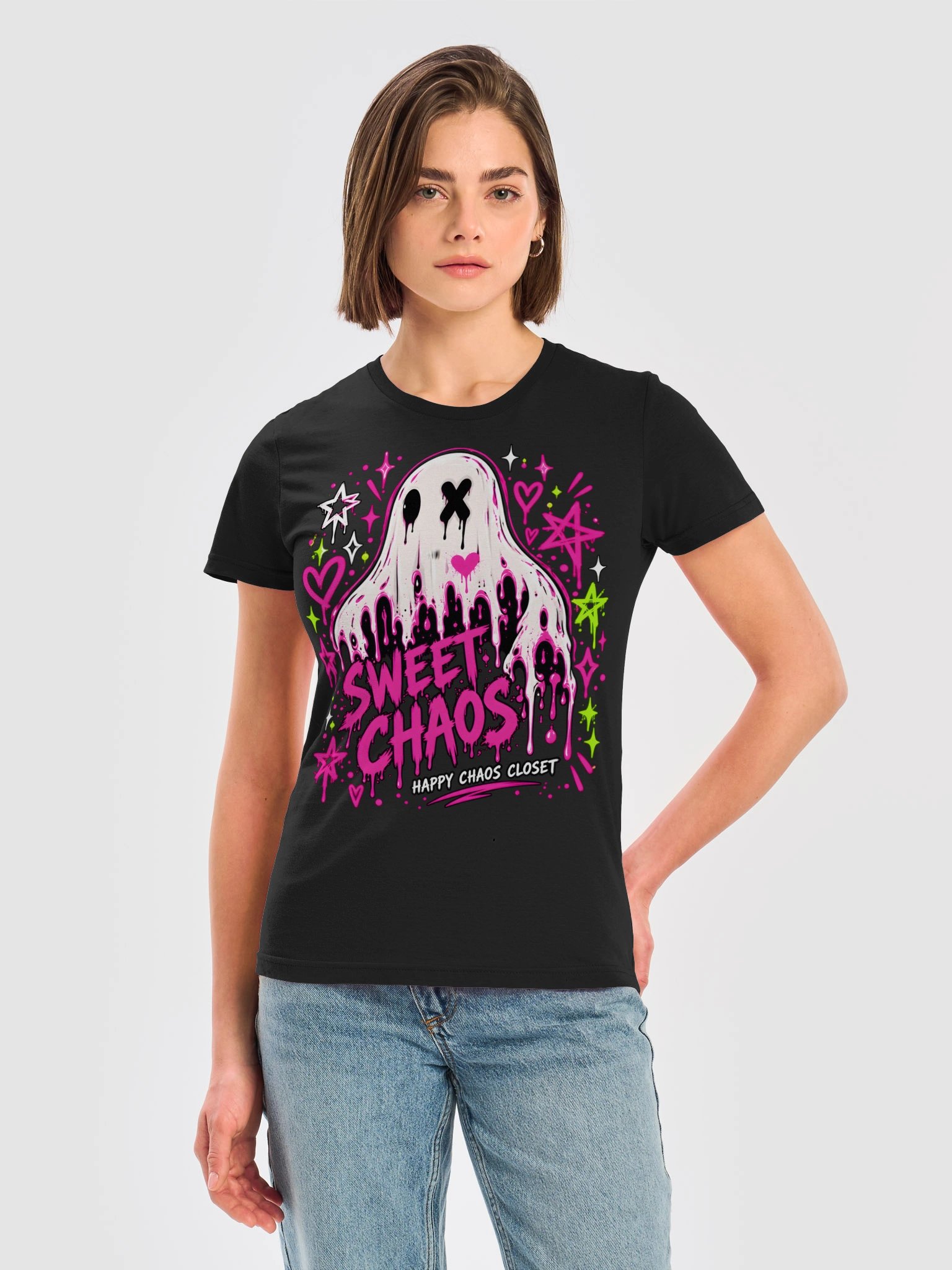 Sweet Chaos Ghost Tee product image (33)