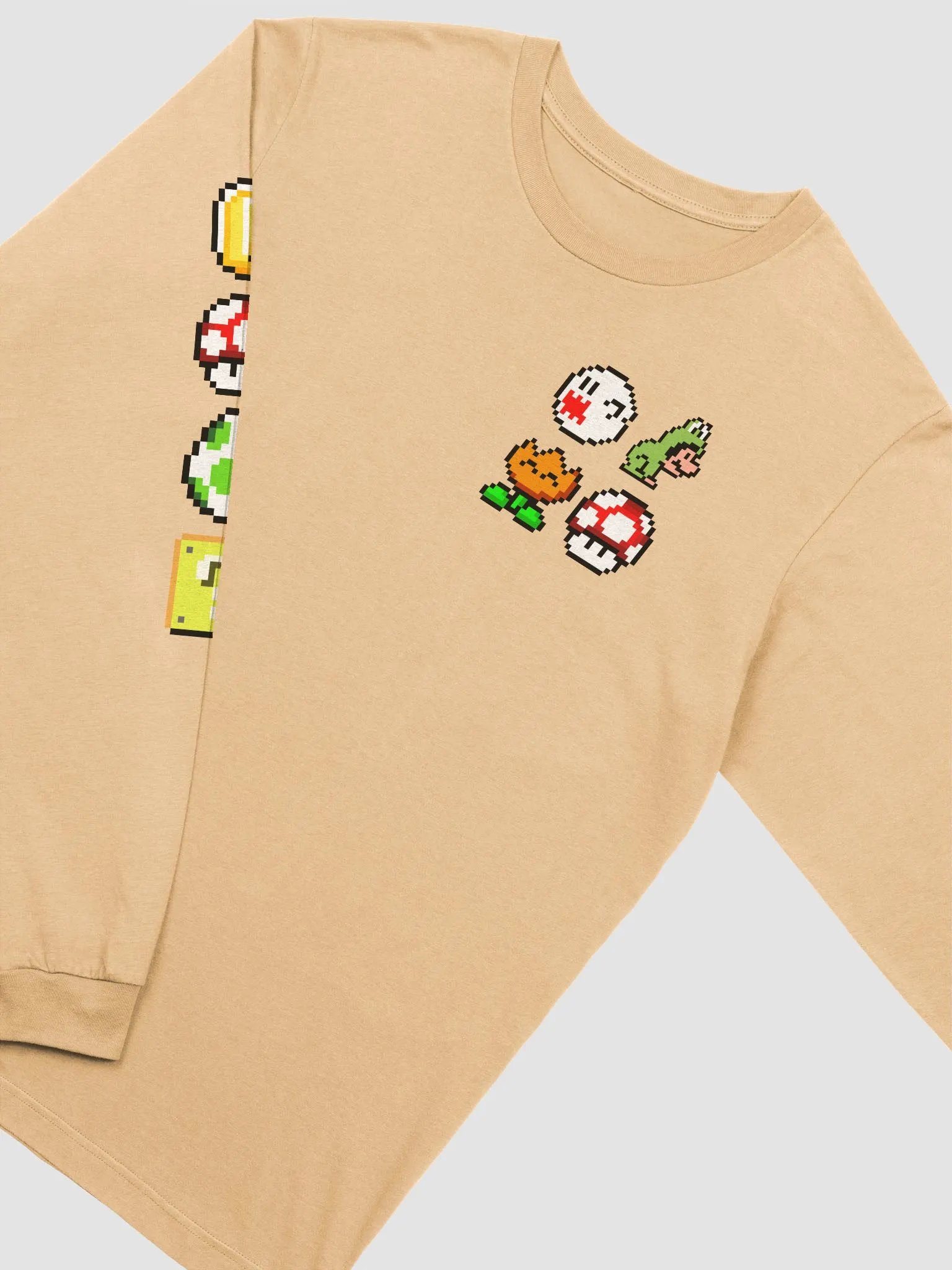 PixelxKitten Mario Supersoft Long Sleeve product image (16)