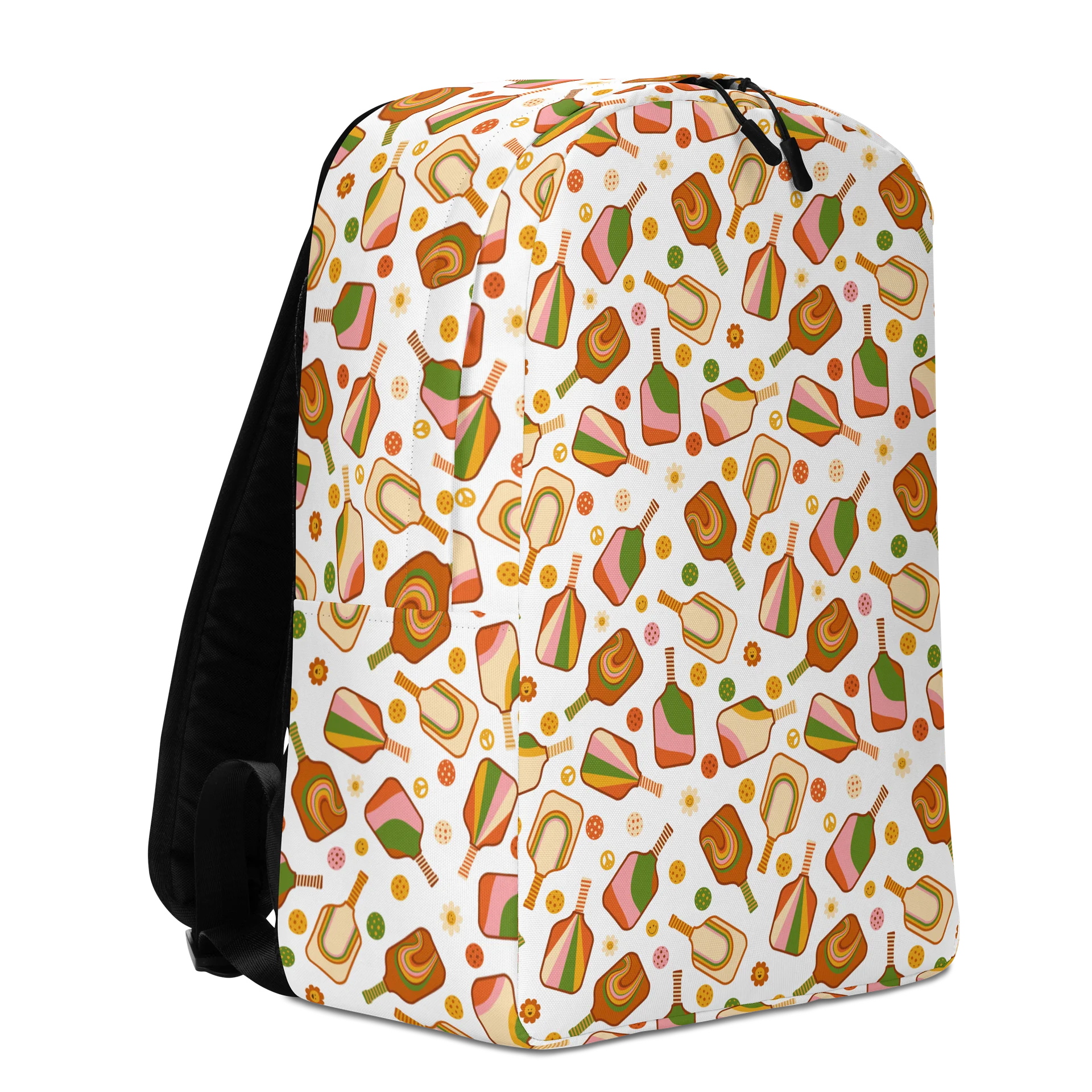 Groovy Retro Pickleball Backpack product image (3)