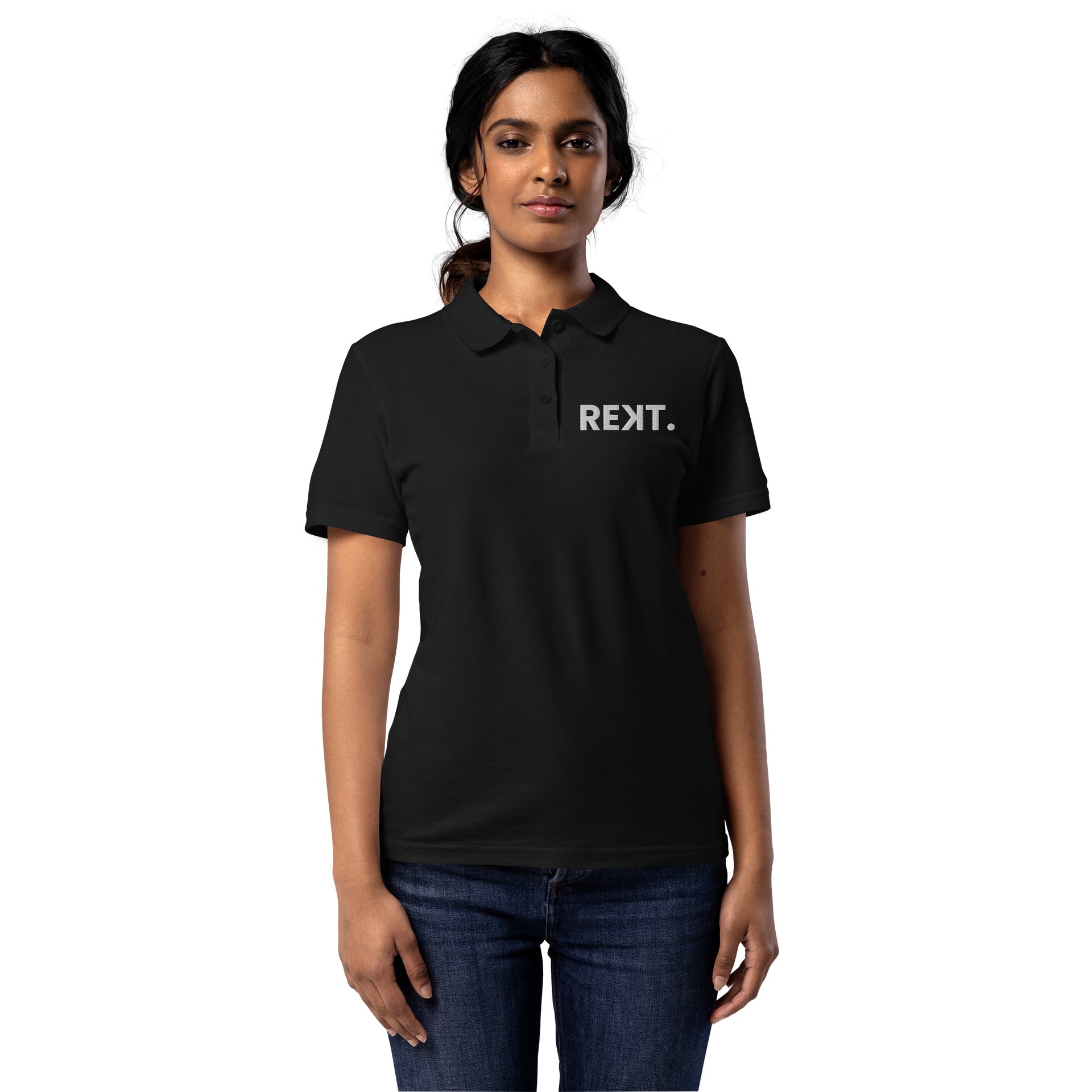 Get Rekt Polo Womens product image (1)