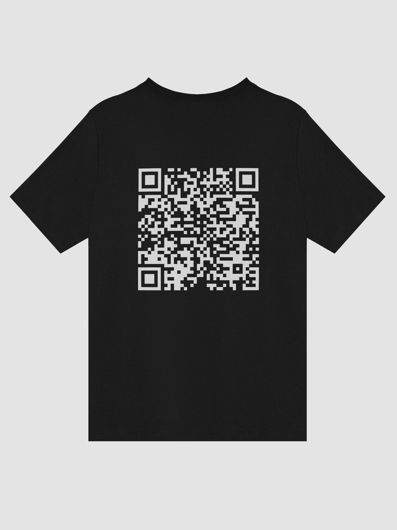 Different Qr code V-neck product image (4)