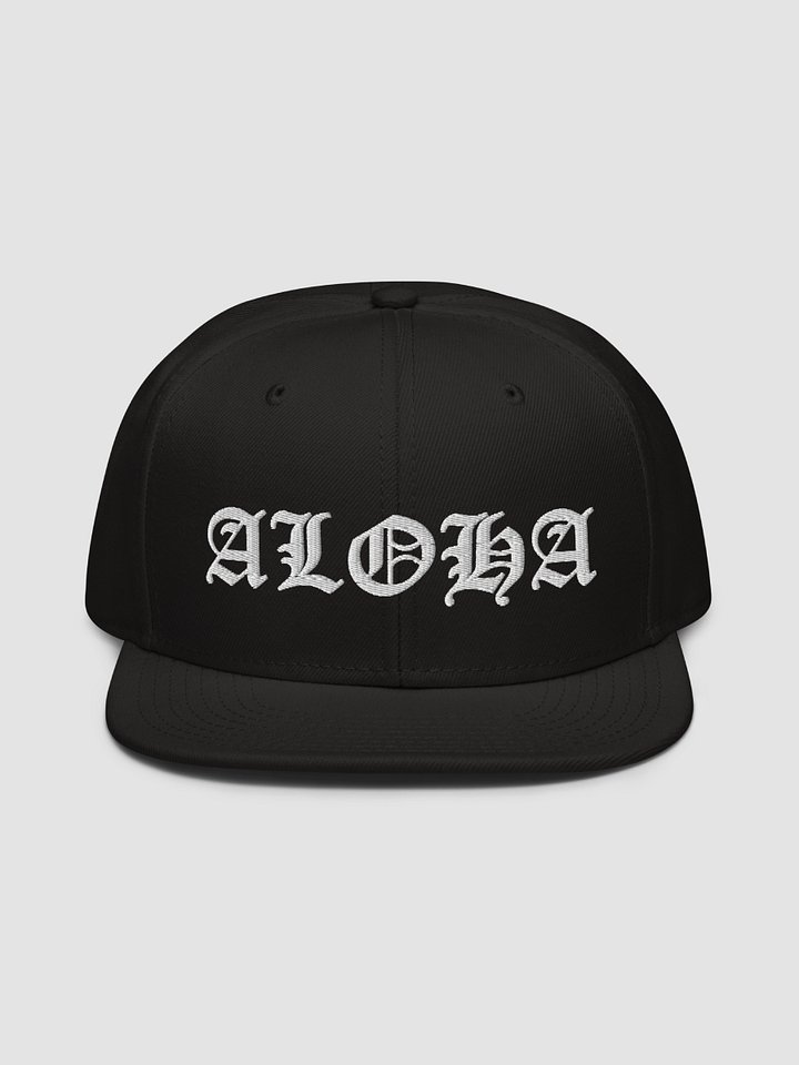 Ohana Snapback Baseball Cap OE product image (1)