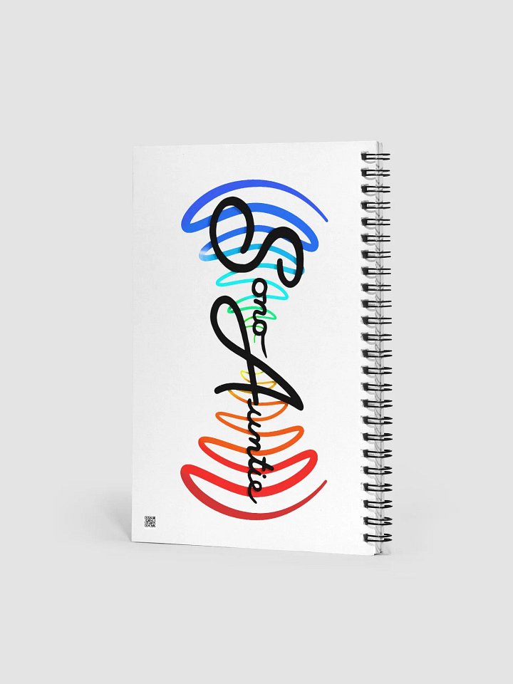 SonoAuntie Logo Spiral Notebook product image (2)