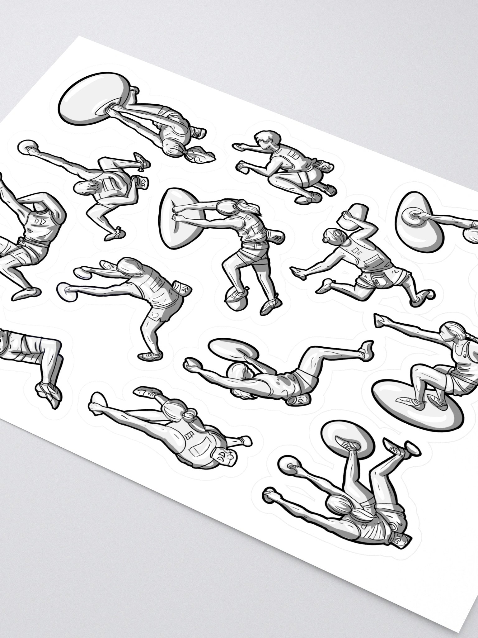 Comp climbers stickers product image (2)