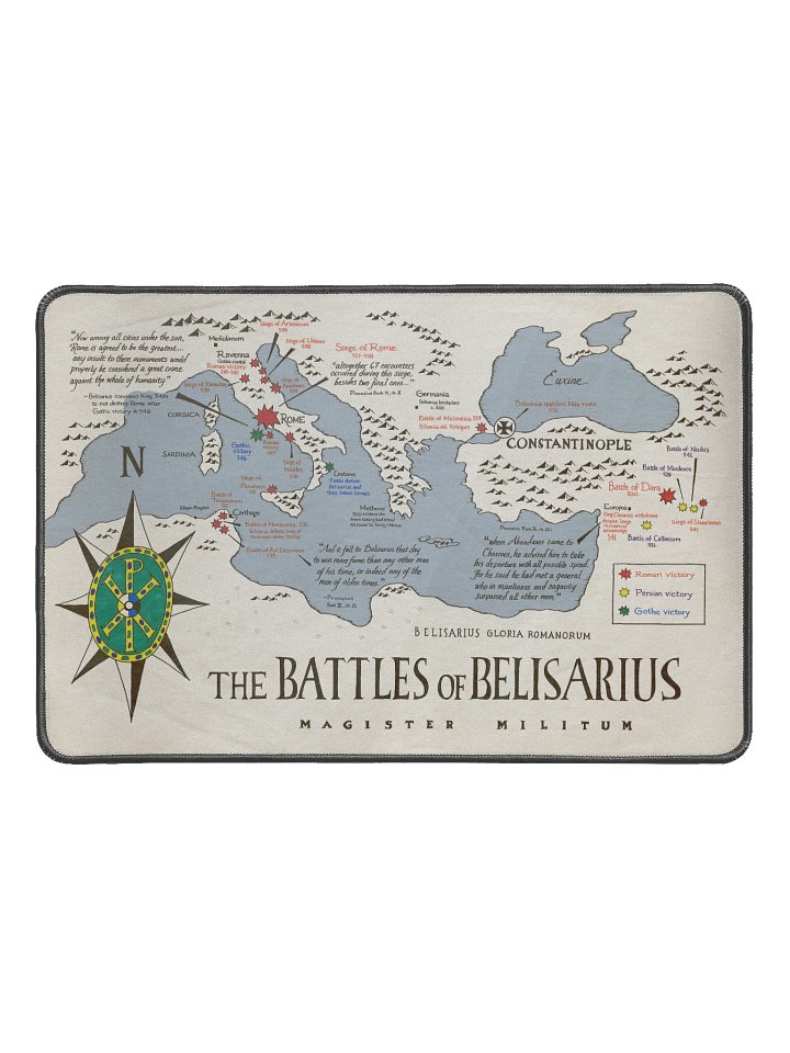 The Battles of Belisarius - Desk Mat product image (1)