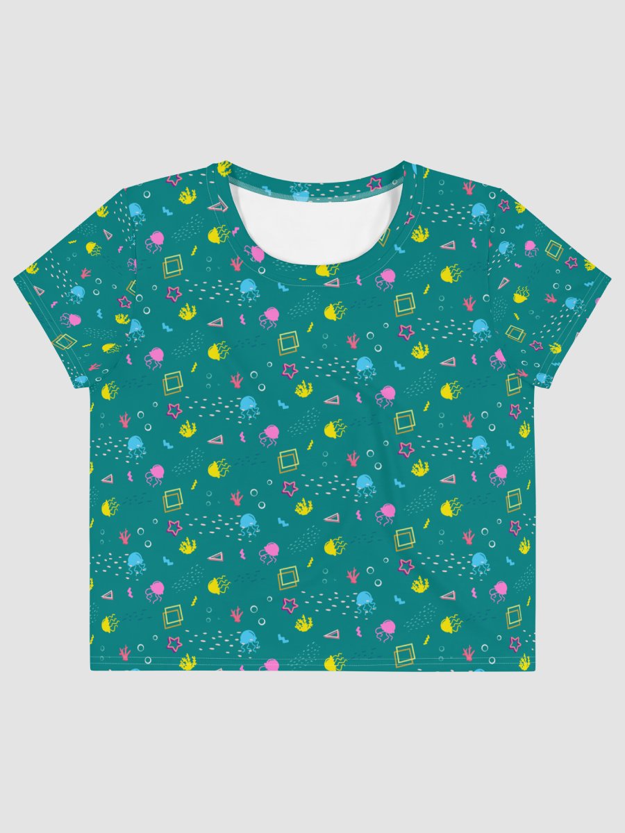 Shifty Seas pattern crop tee product image (2)