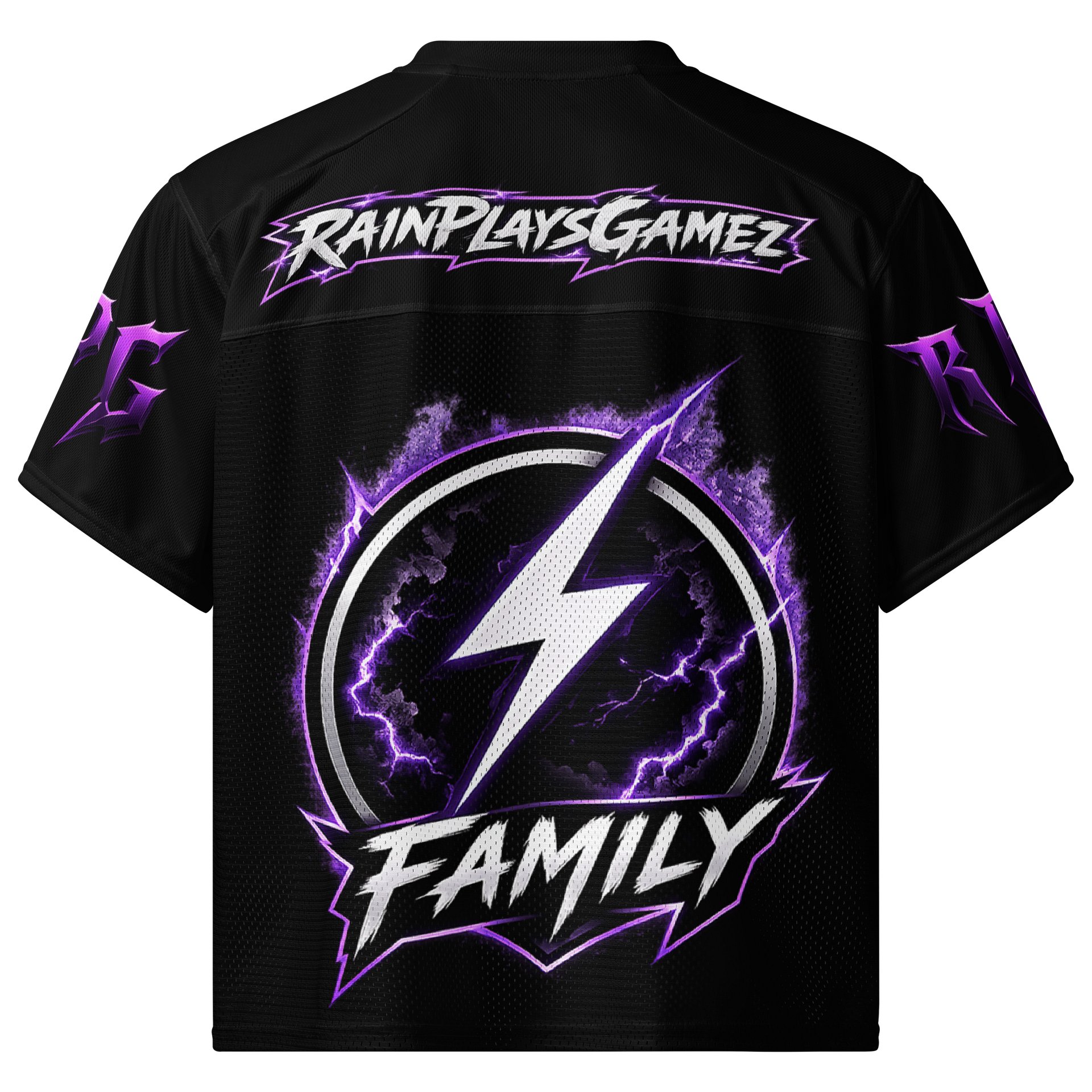 FAMILY Lightning All-Over Print Boxy Jersey product image (2)