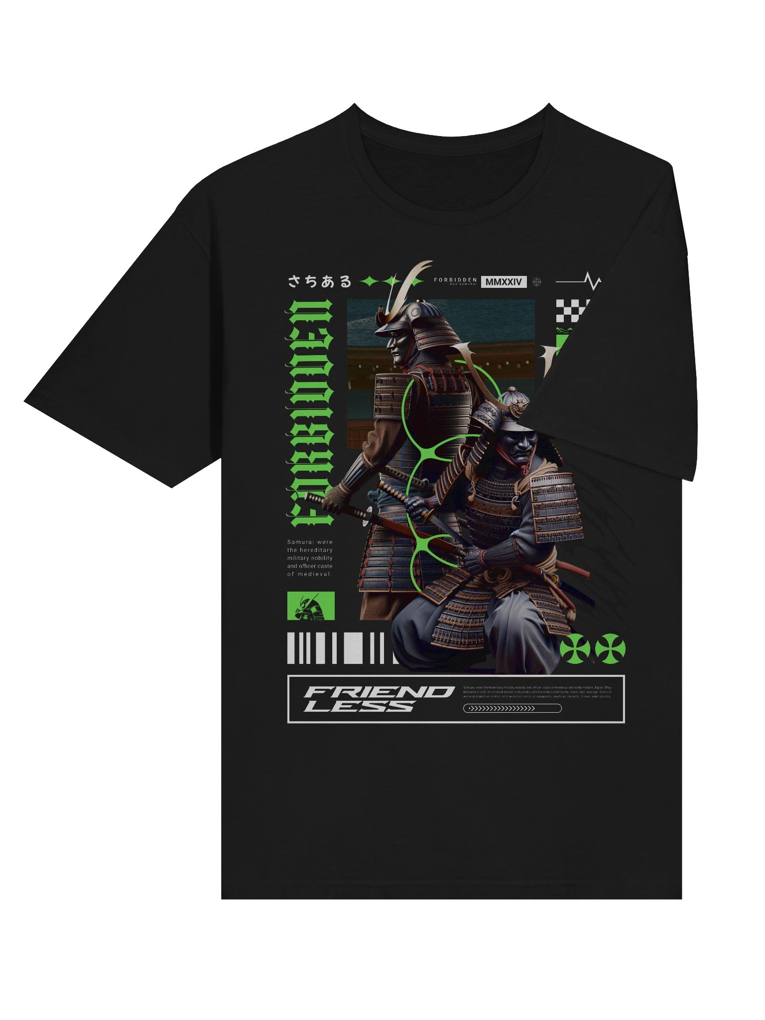 Forbidden Friendless Samurai T-Shirt - Gildan Softstyle product image (4)