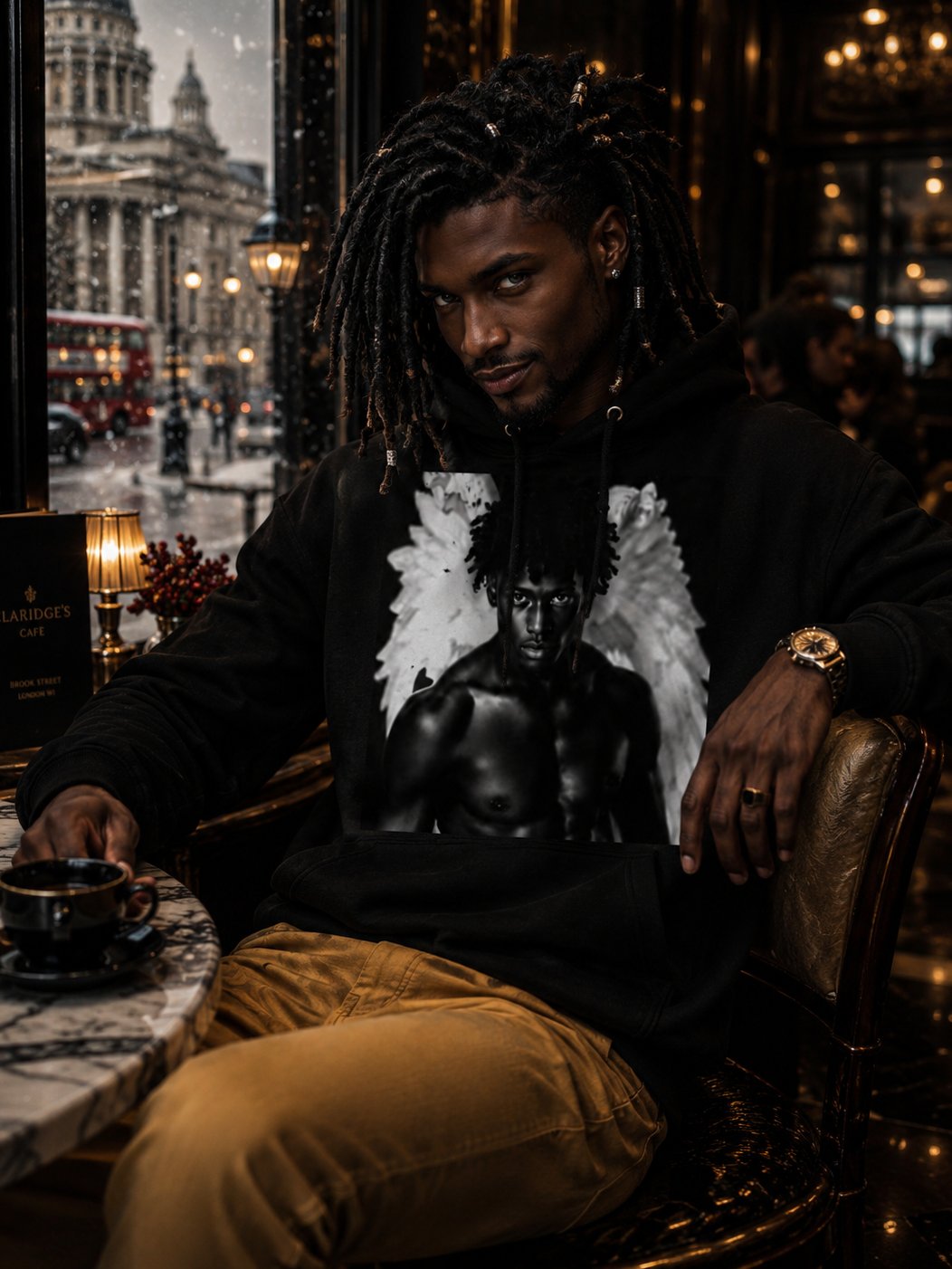 Archangel Seraphiel Hoodie - Graphic Hoodie product image (4)