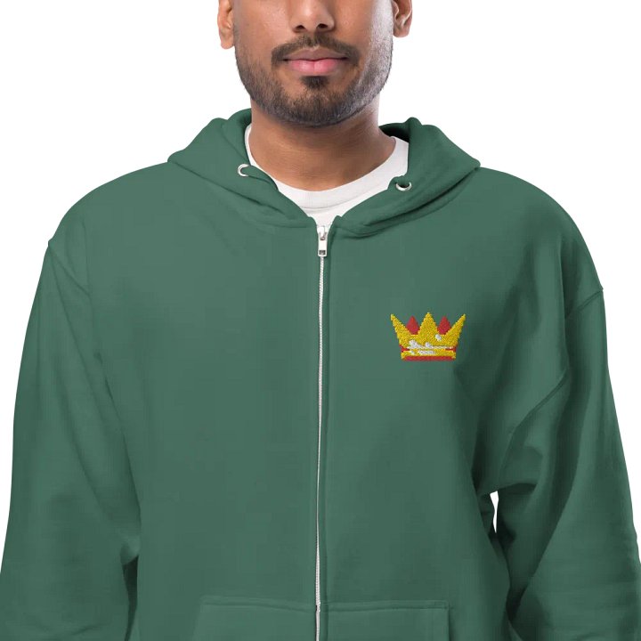 Crown Embroidered Fleece Hoodie product image (25)
