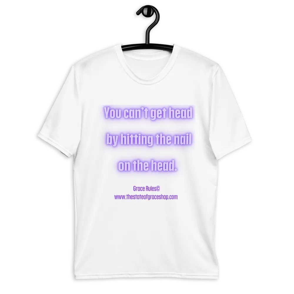FUNNY TEES 4 U FOR MEN - “You can’t get head by hitting the nail on the head.” product image (9)