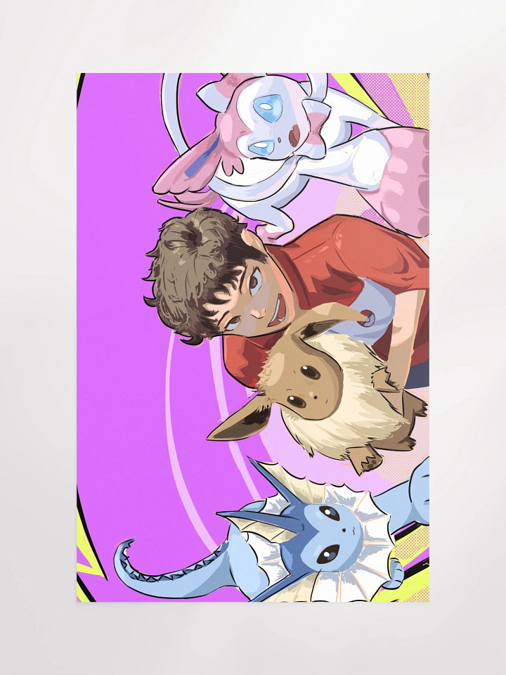 Eevee Grove (Sylveon Vaporeon) Poster product image (2)