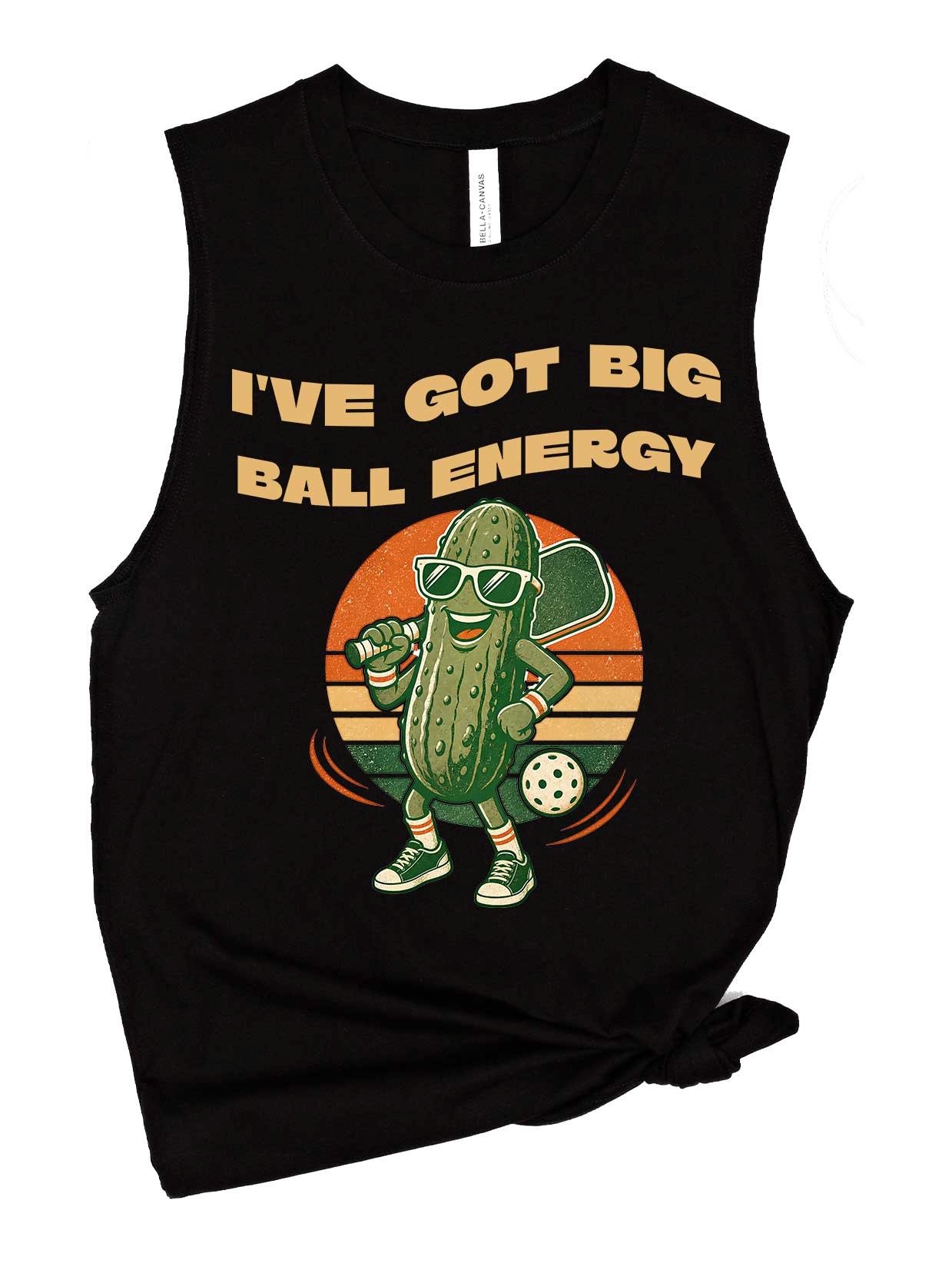 Ive Got Big Ball Energy Pickleball Tank Top Funny Player Gift product image (1)