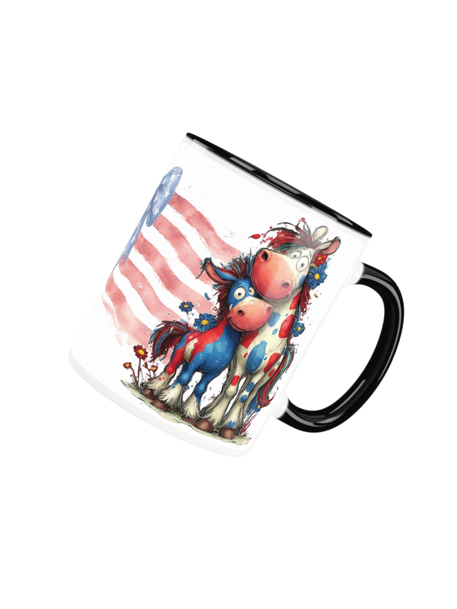 Patriotic Horse Accent Mug product image (8)