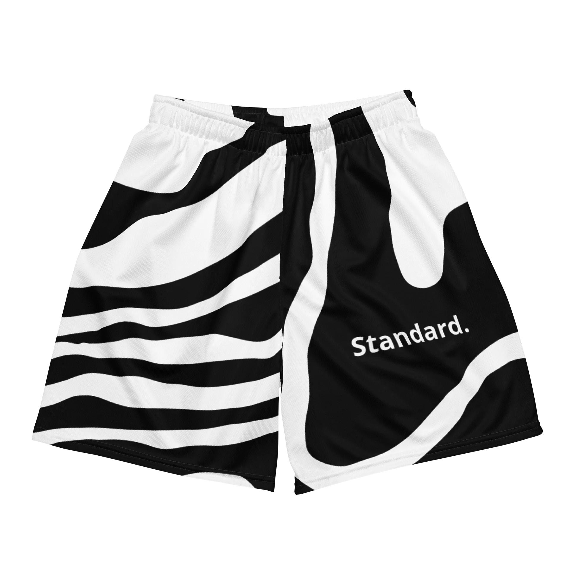 Zebra Mode Standard Mens Athletic Shorts product image (1)