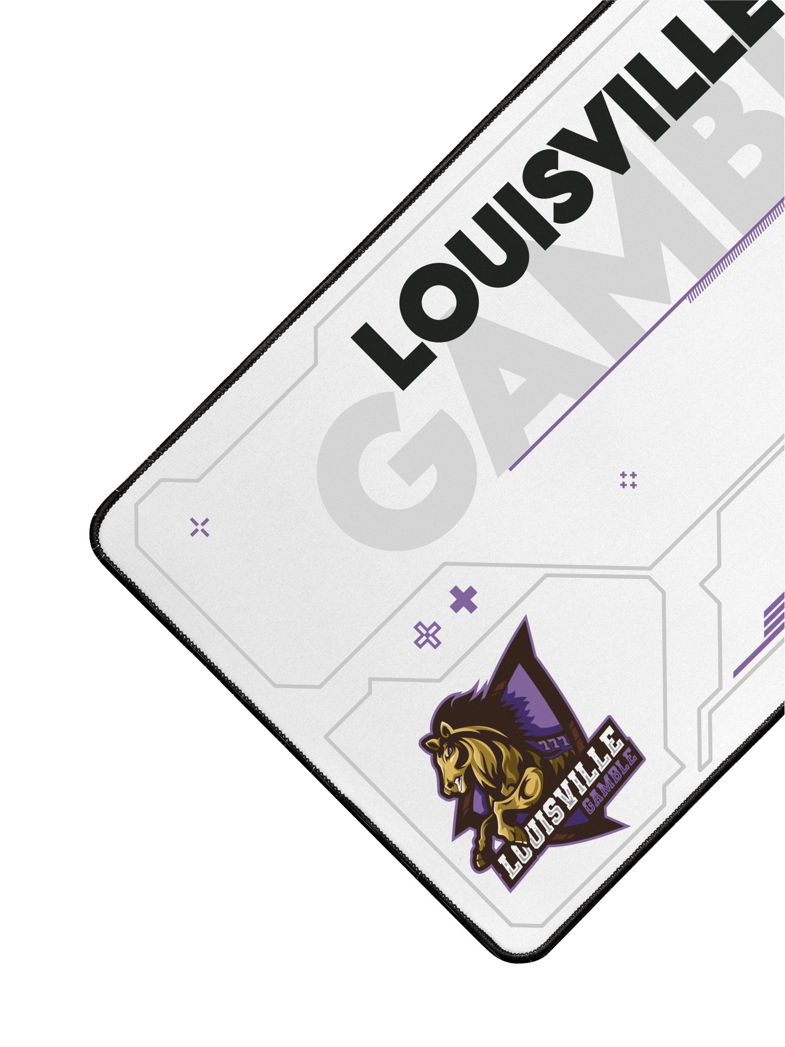 Louisville Gamble White Desk Mat product image (3)