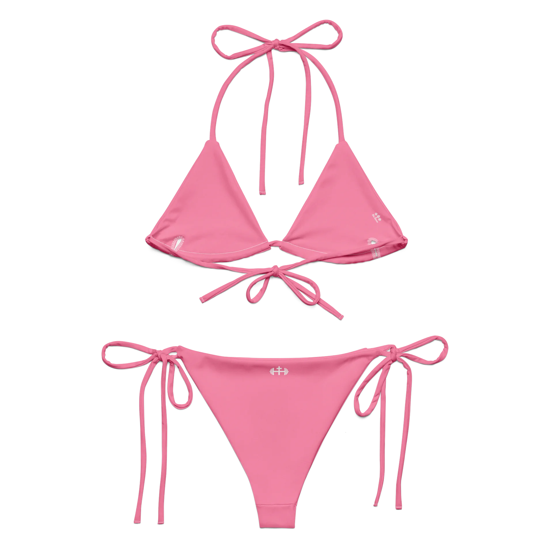 His House String Bikini Set - Pink product image (7)