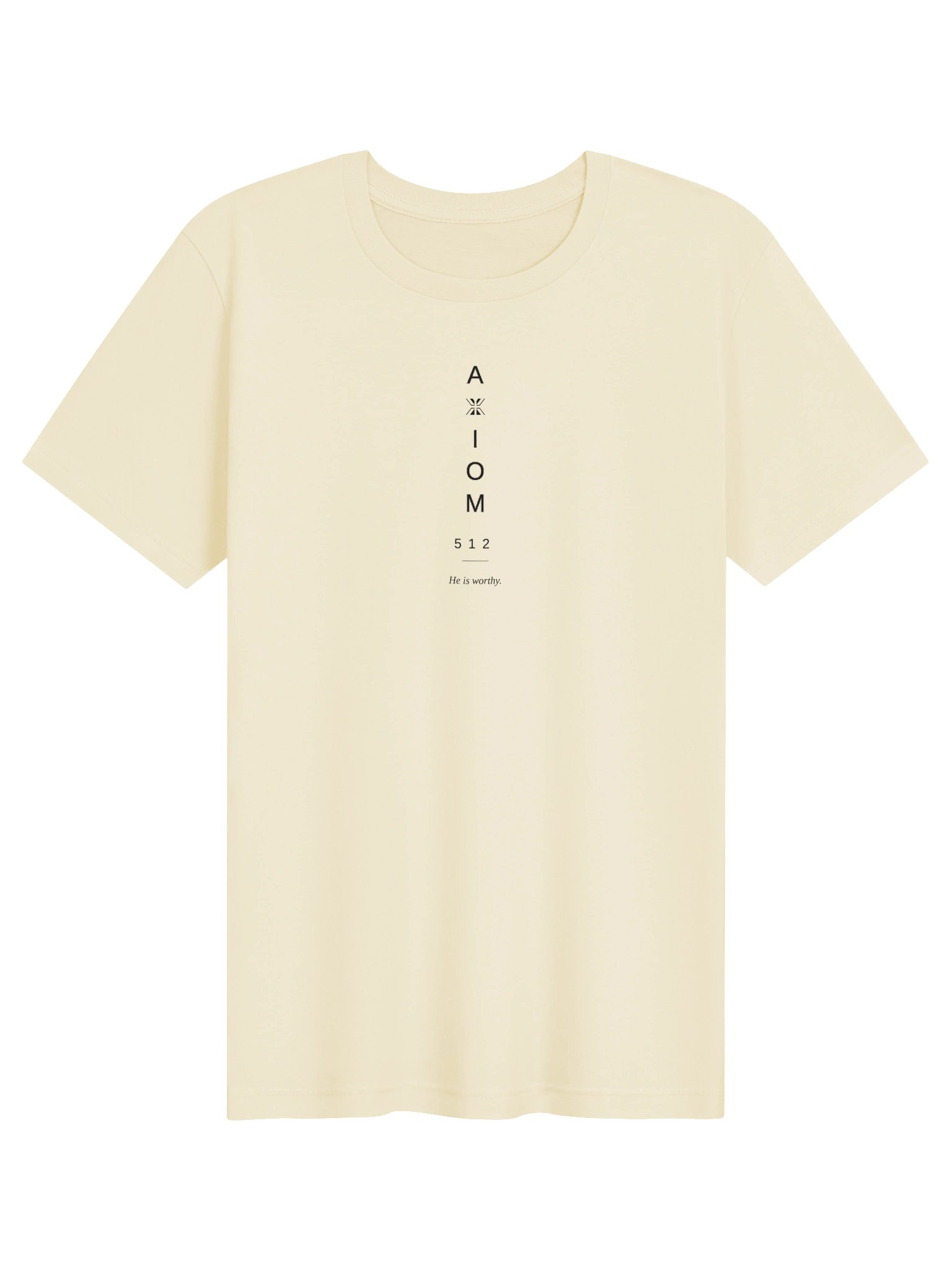 The Monolith Tee (Natural) product image (1)