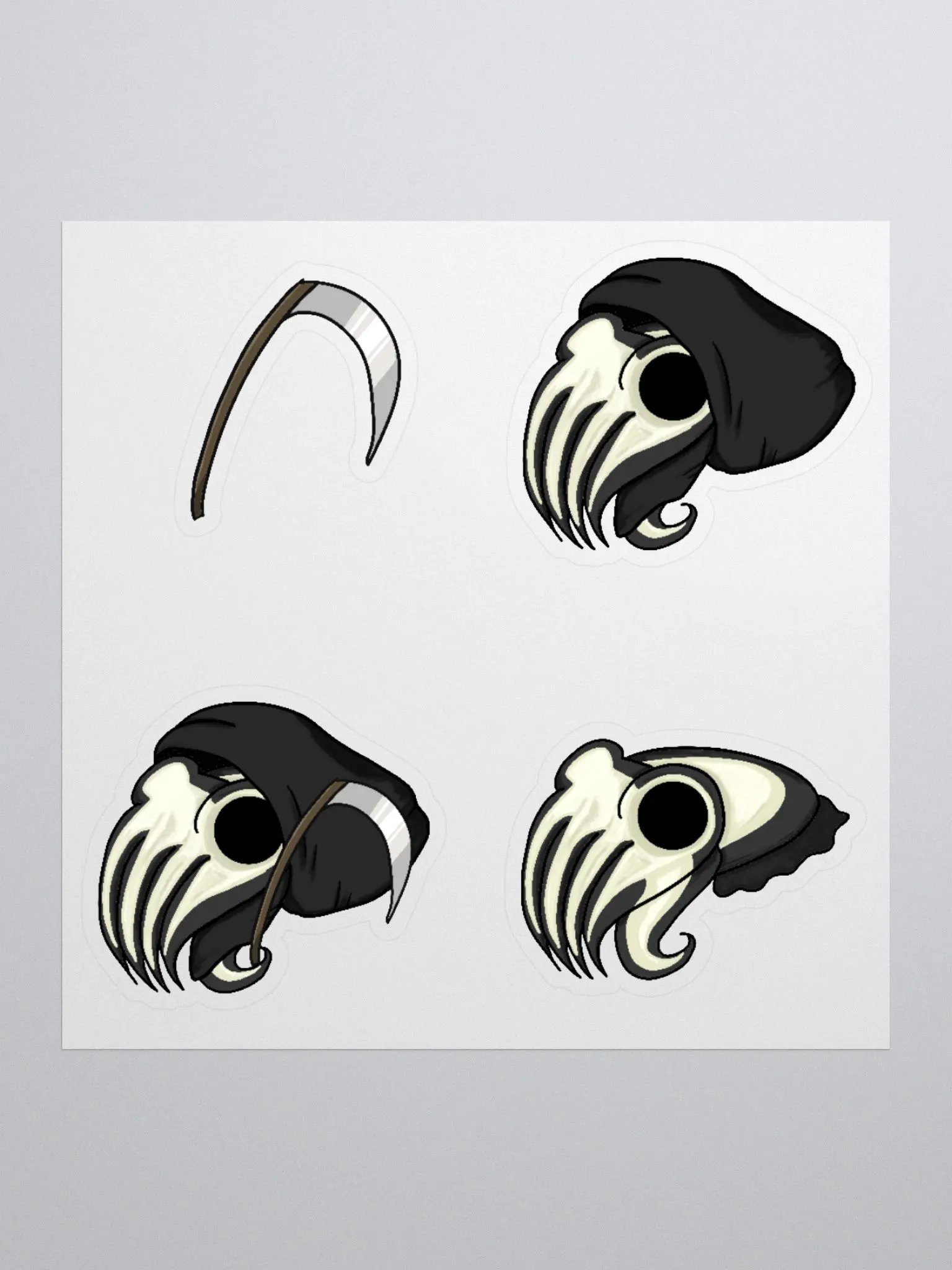 Halloween Sticker Sheet Mini - Grim Set product image (2)