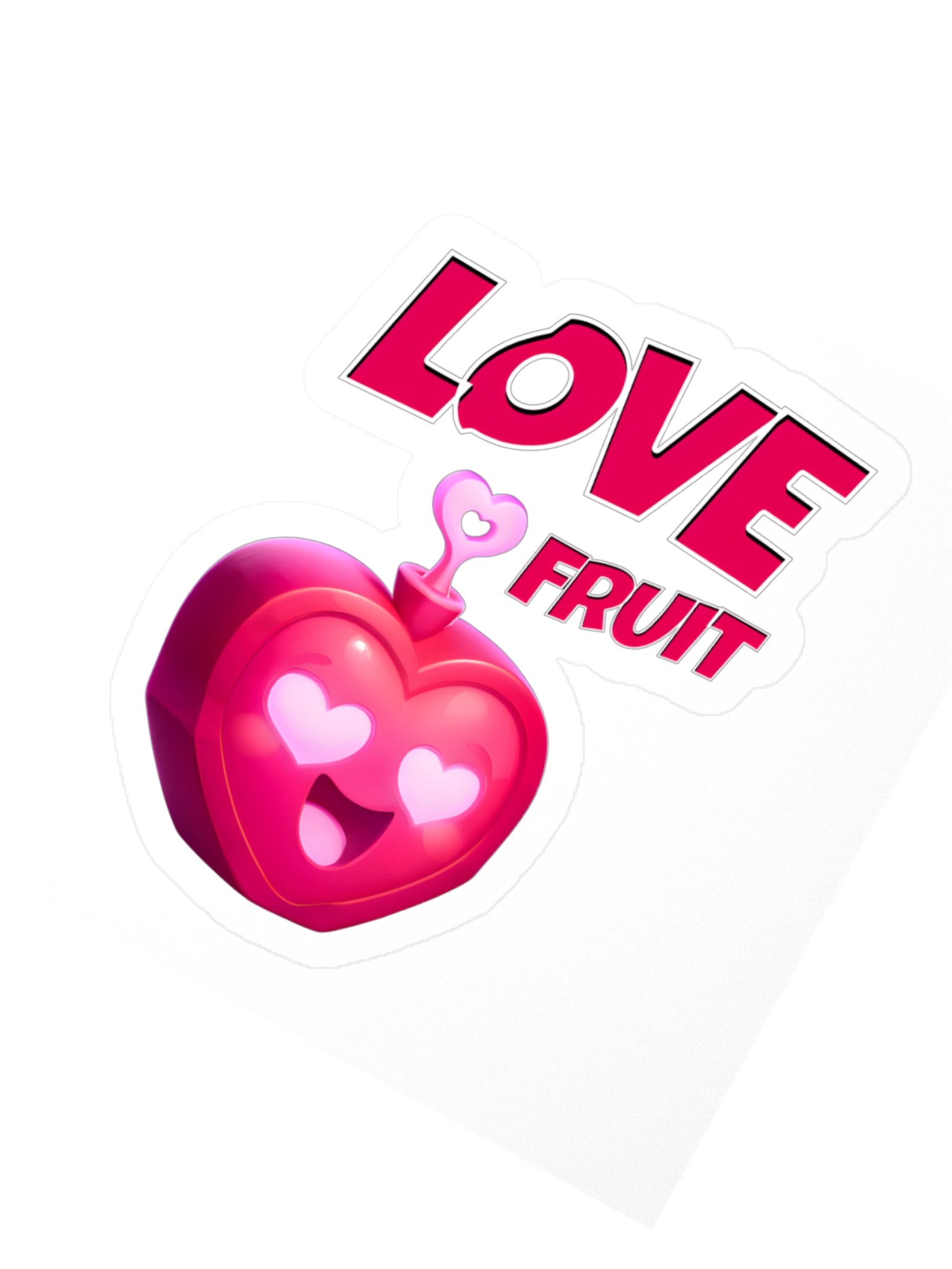 Love Fruit Sticker 3x3" Blox Fruits Gamer Gift For Kids product image (2)