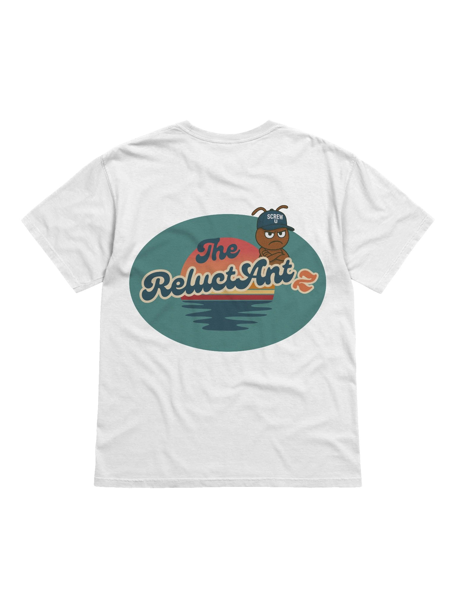 Screw U T-Shirt by The ReluctAntz – White product image (2)