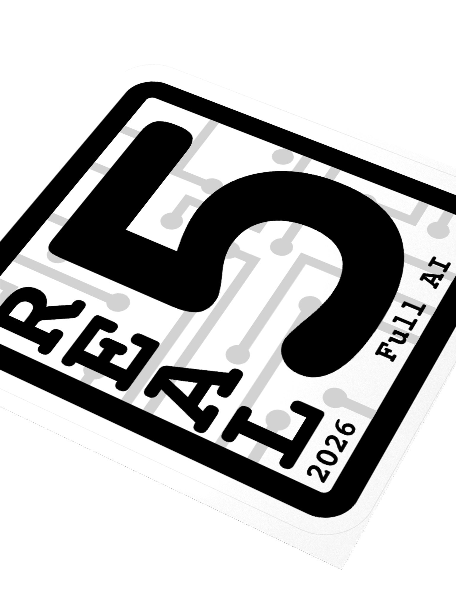 REAL 5 Sticker product image (3)