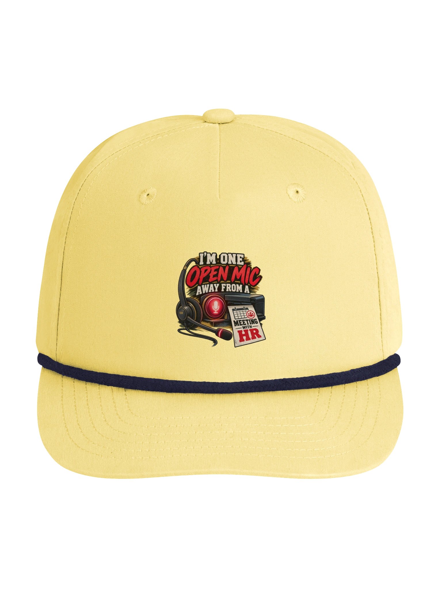 Open Mic, Closed-Door Meeting Fire Side Golf Hat product image (1)
