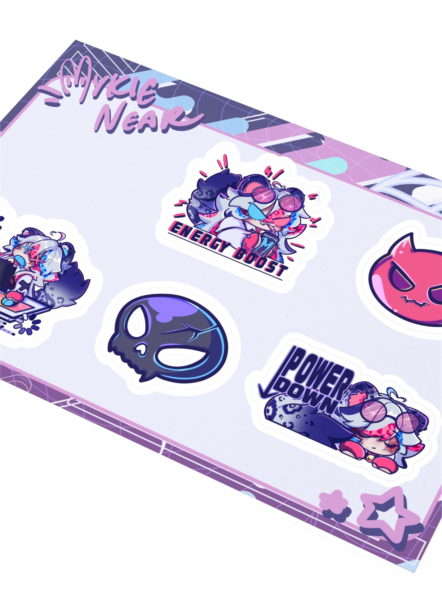 PIXEL PAL STICKER SHEET product image (2)