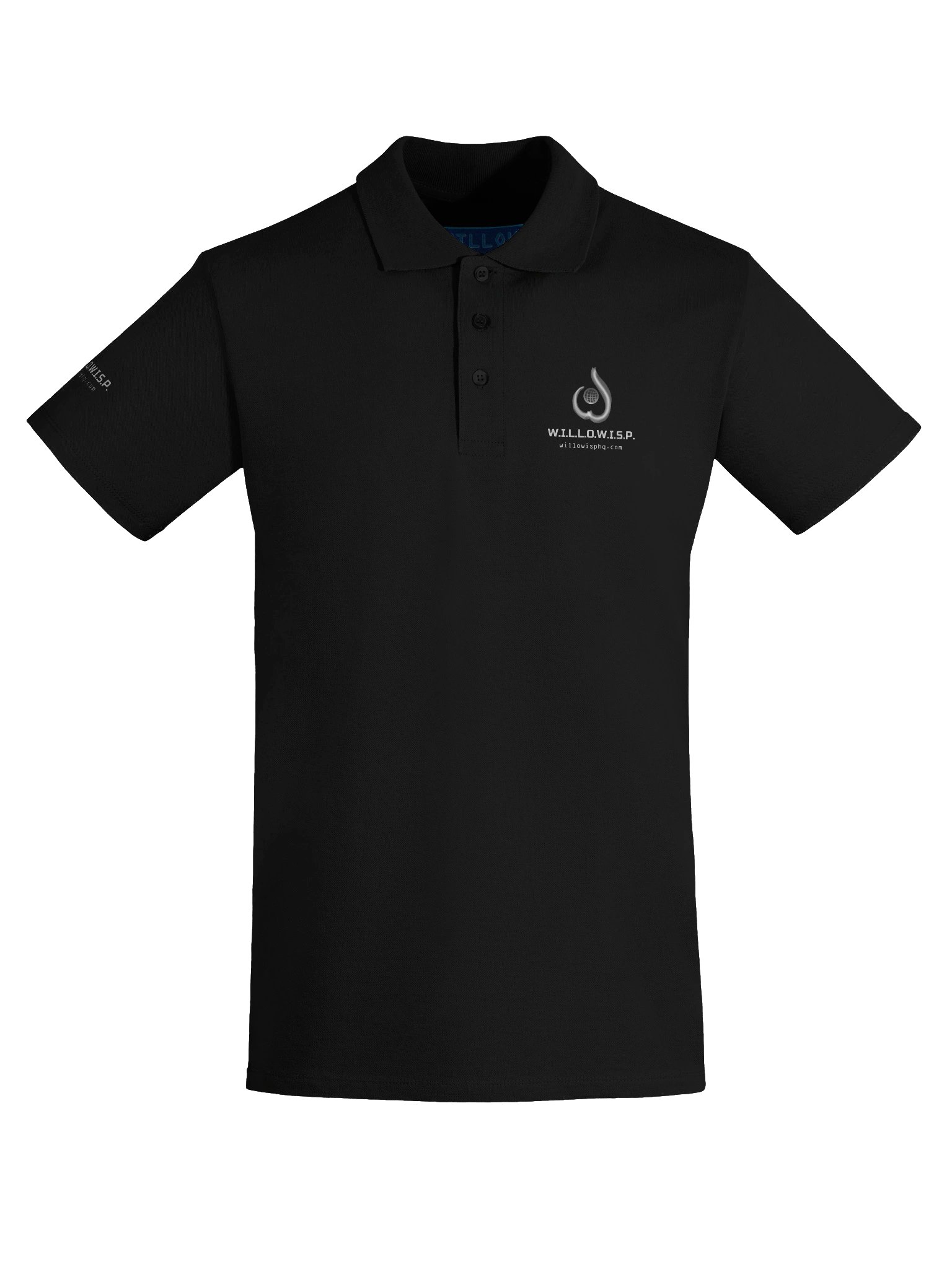 WILLOWISP Grey Polo Tee product image (5)