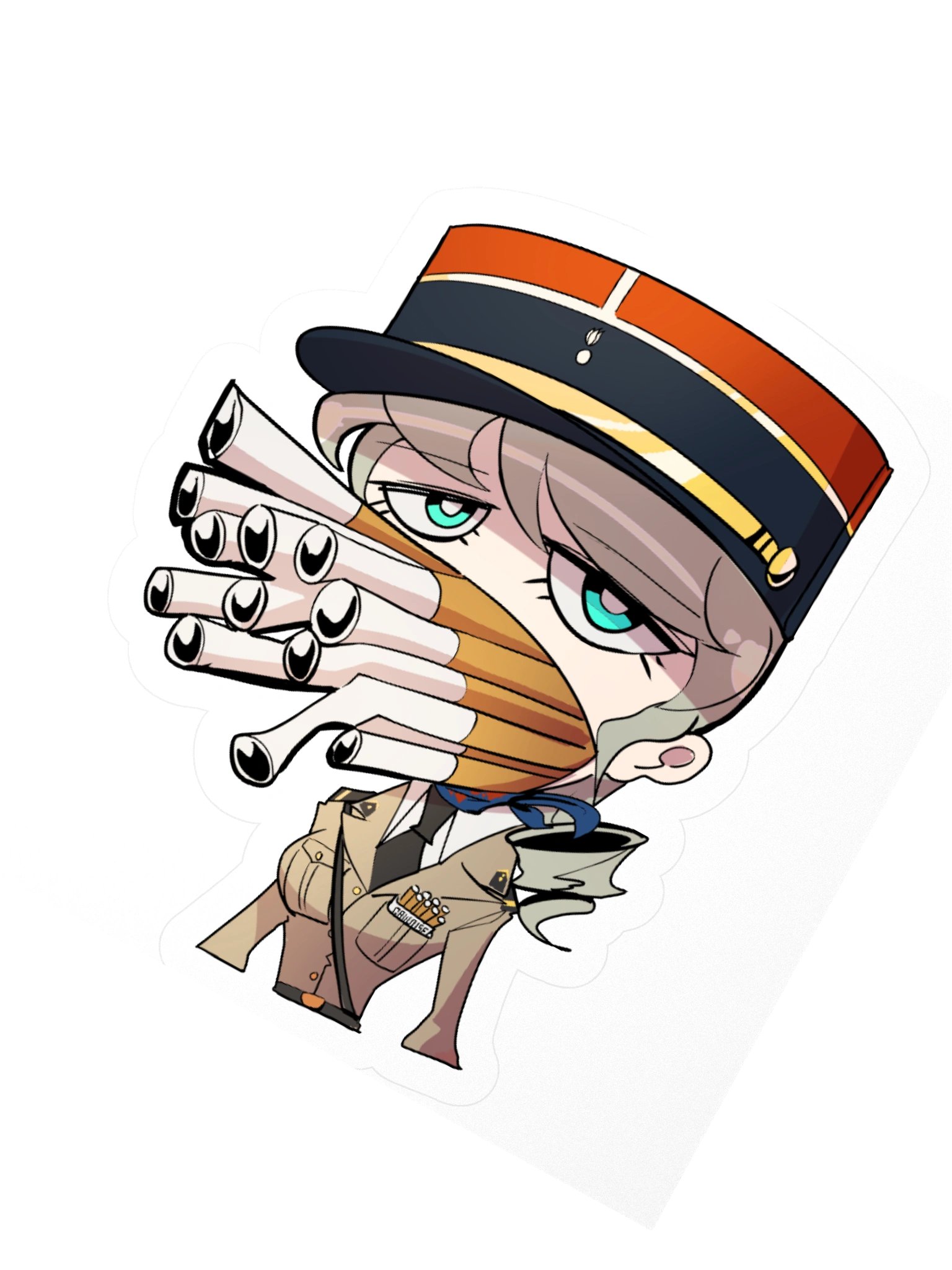 Cinq Cents Cigarettes - Yvette STICKER product image (6)