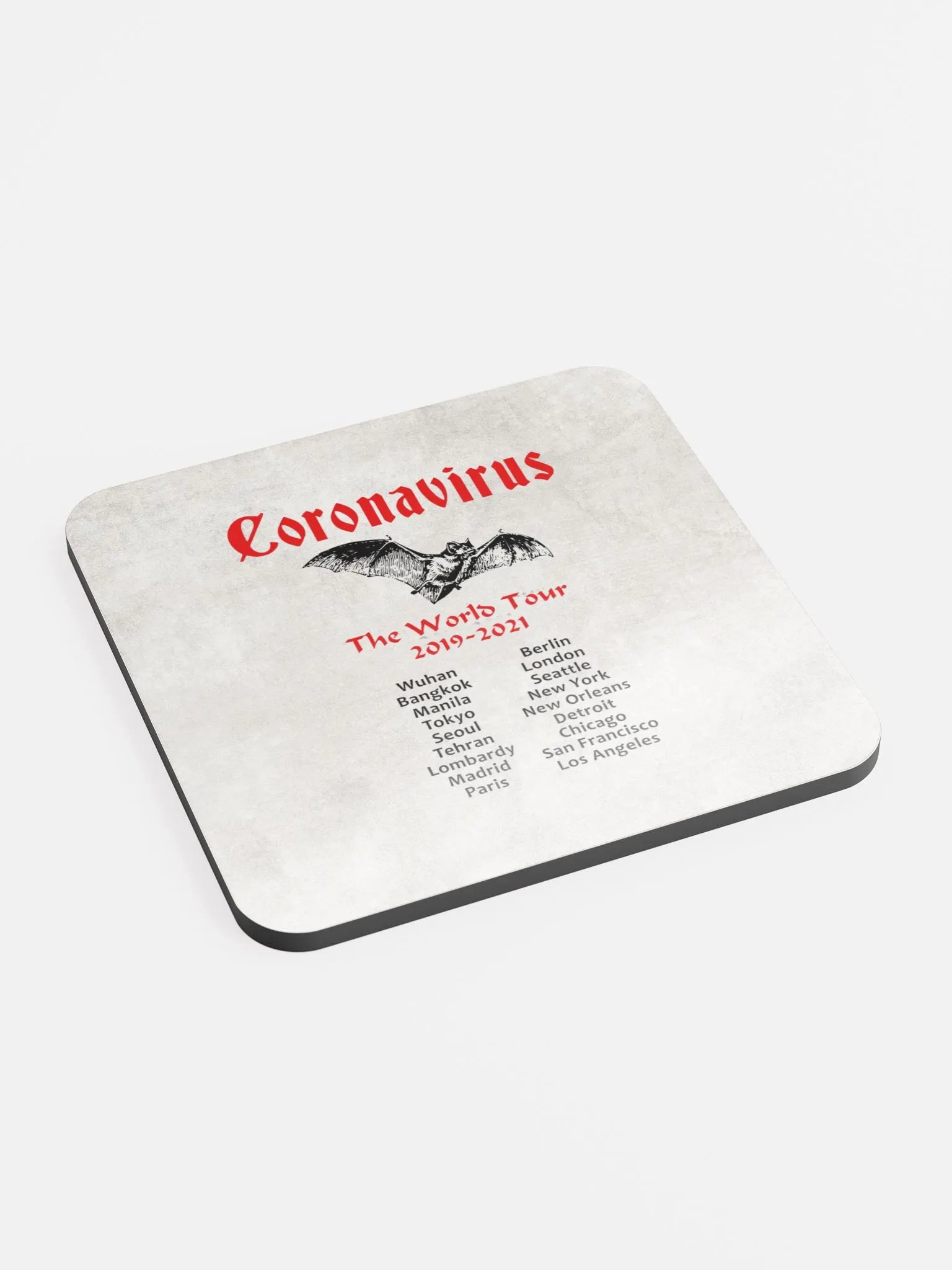Coronavirus — The World Tour Beverage Coaster product image (2)