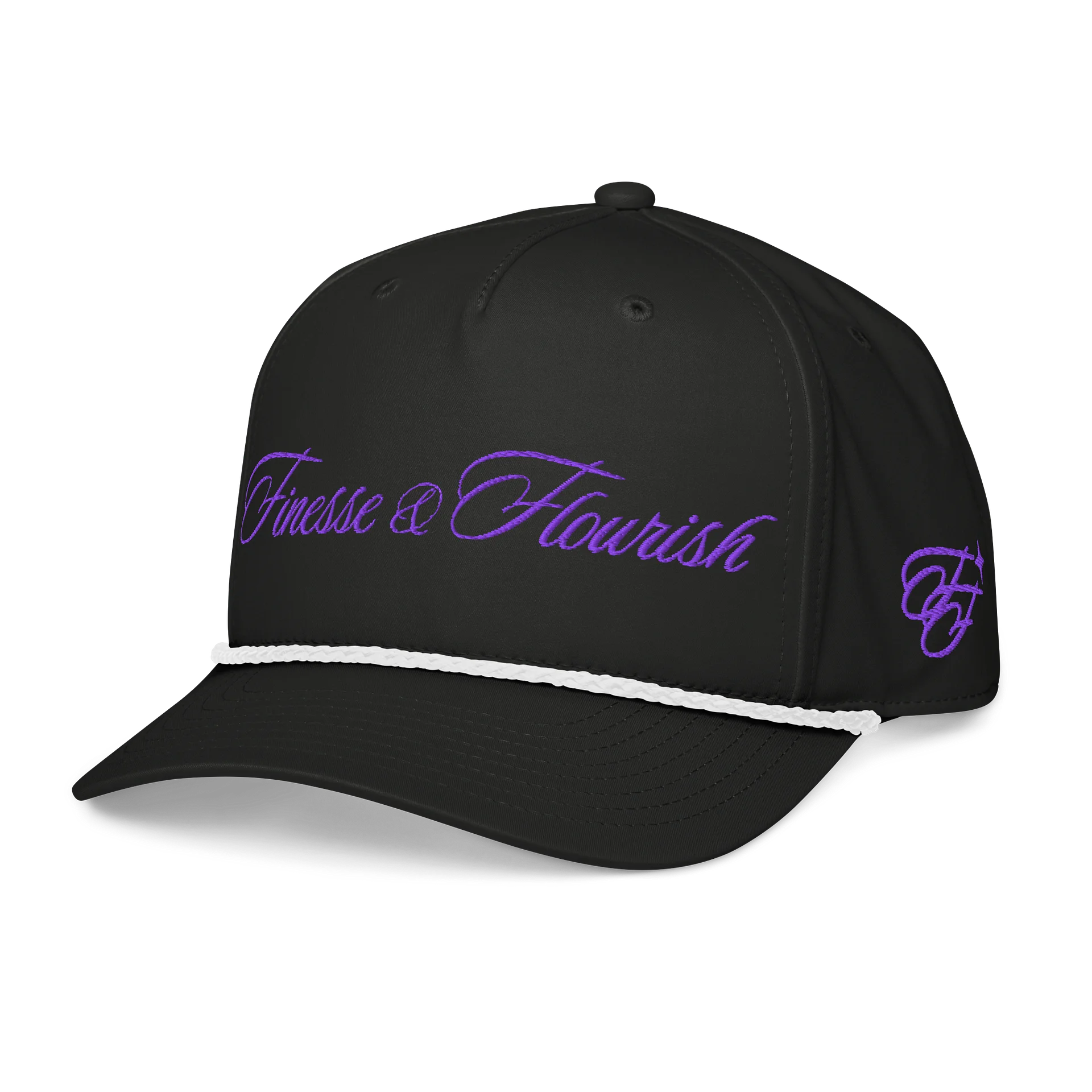 F&F Script Five-Panel Classic Rope Cap (PUR) product image (12)