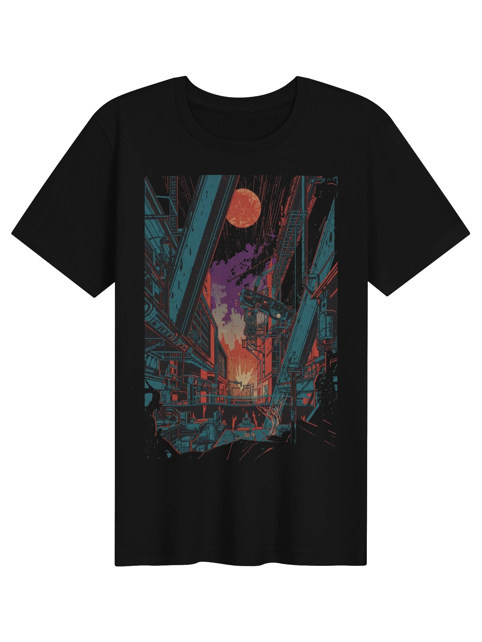 Neo-Visions Cityscape Lightweight T-Shirt product image (1)