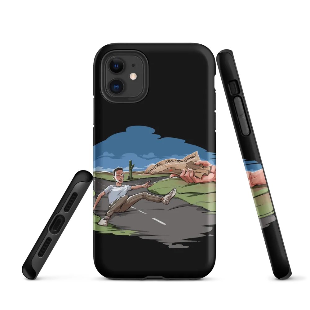 Give That Guy a Map iPhone Case product image (47)