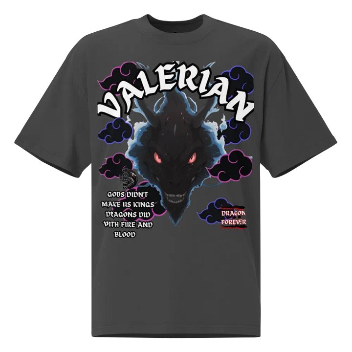 the VALERIAN oversized tee product image (1)