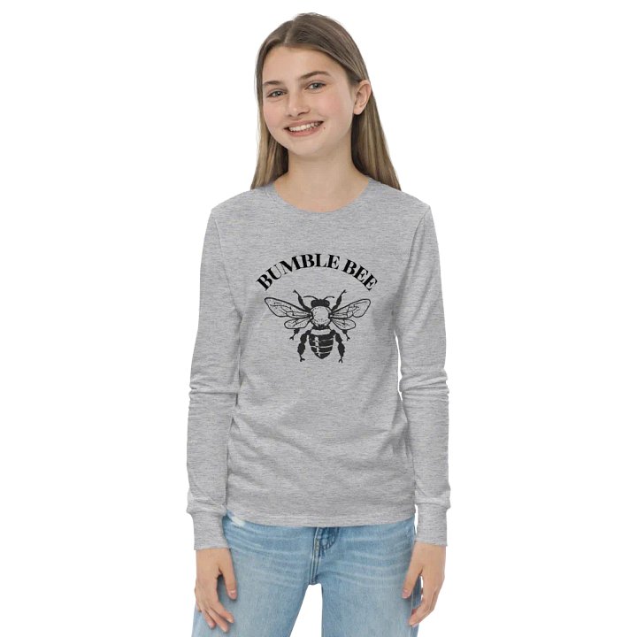 Bumble Bee Youth Long Sleeve Tee product image (3)