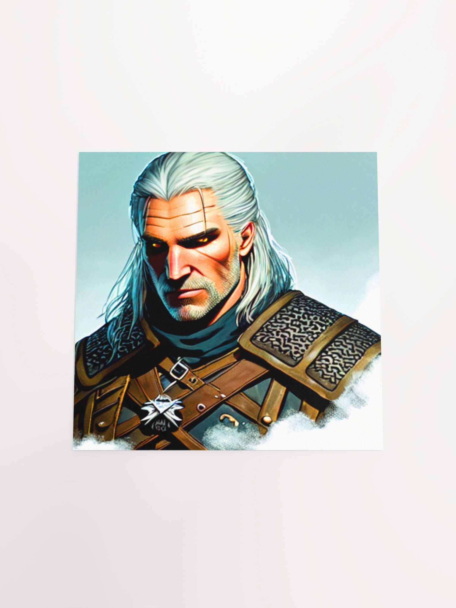 Rugged Wolf Warrior - Matte Poster product image (17)