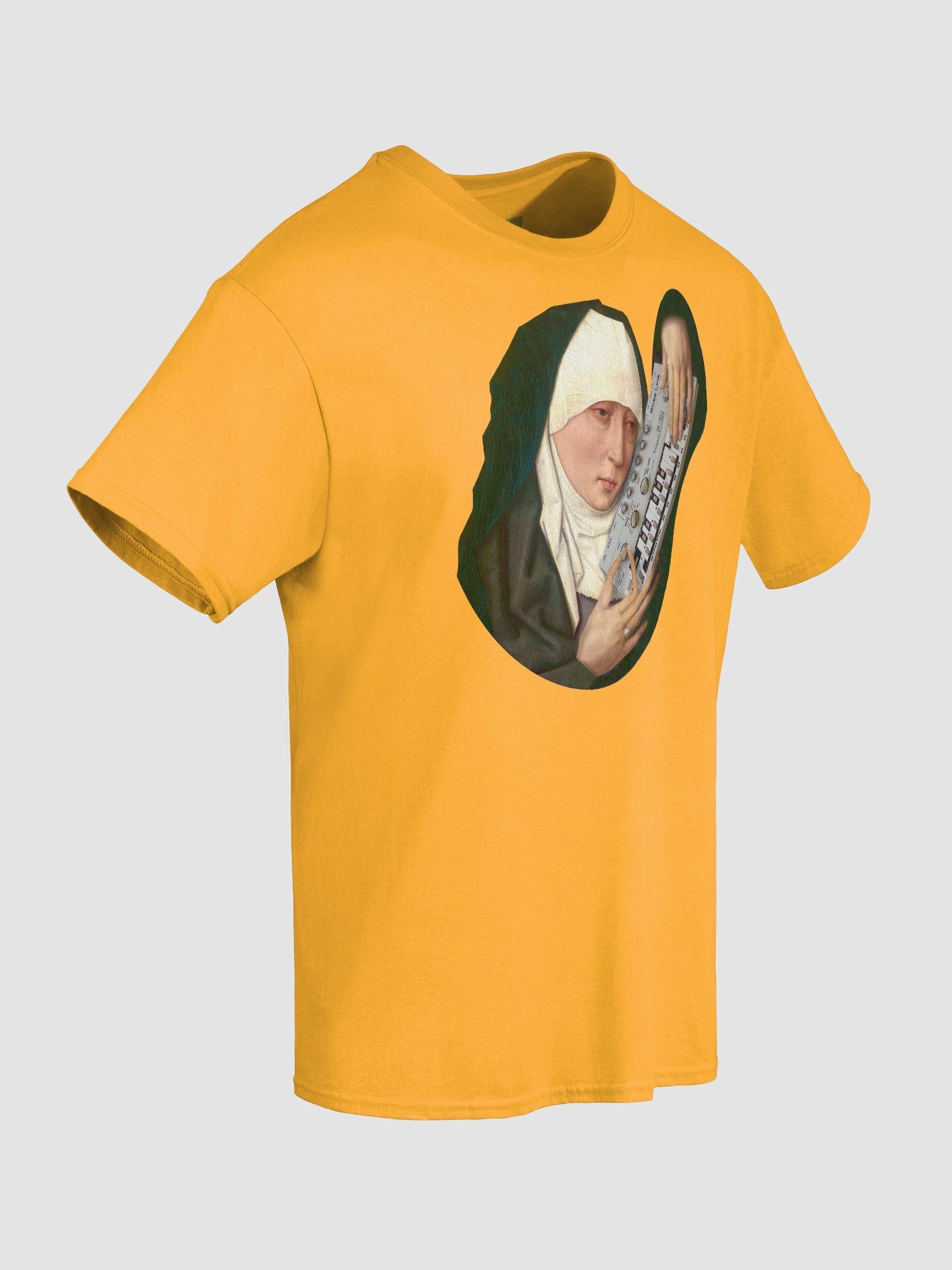 Mater Dolorosa meets tb-3-0-3 by Frank Fonik, Techno EDM Unisex t-shirt product image (9)