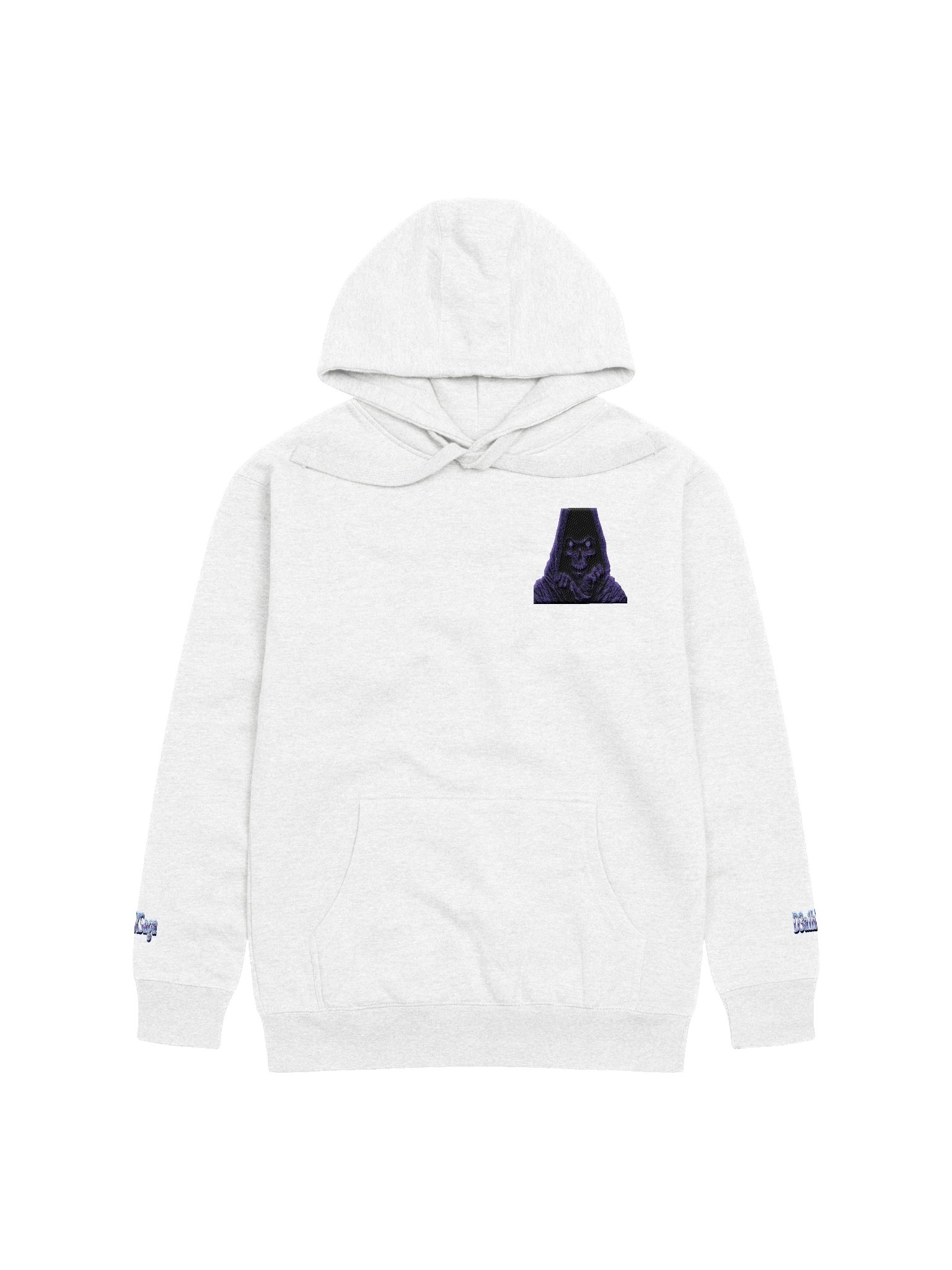 D3a1hXSaga: Terminal Mirage Hoodie - White Edition product image (1)