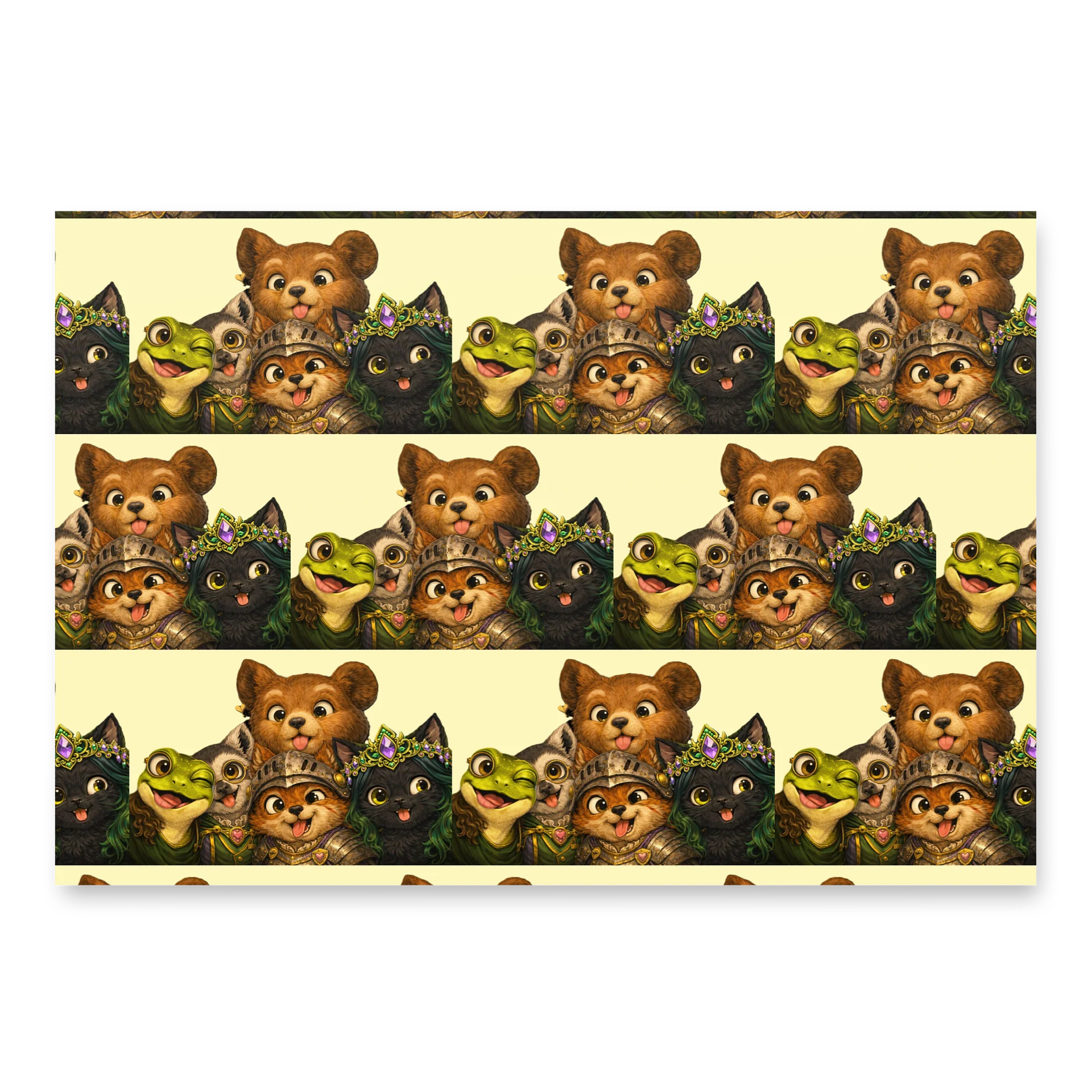 Kingdoms courts wrapping paper product image (2)