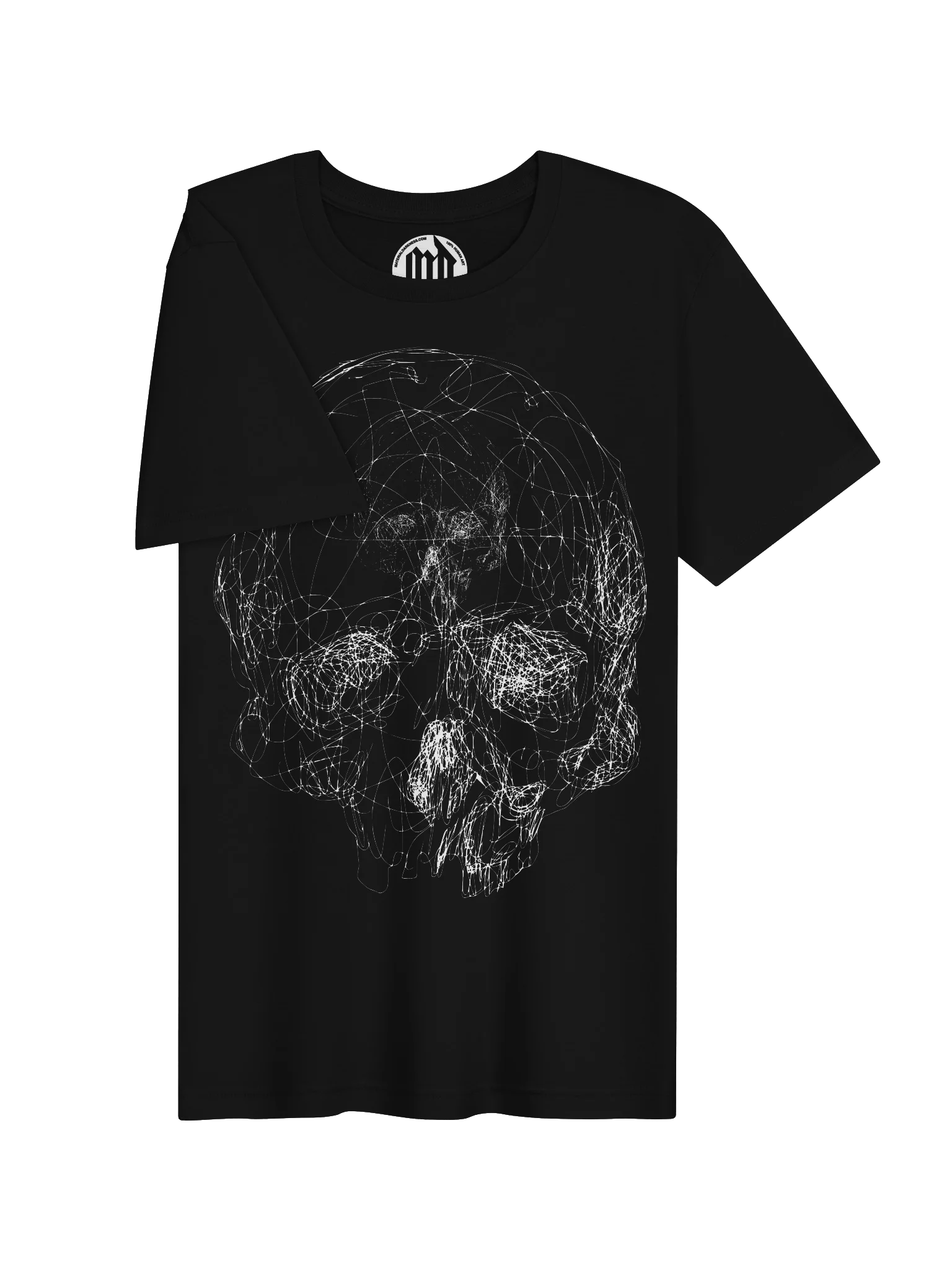 Scribbled Skull Tee product image (3)