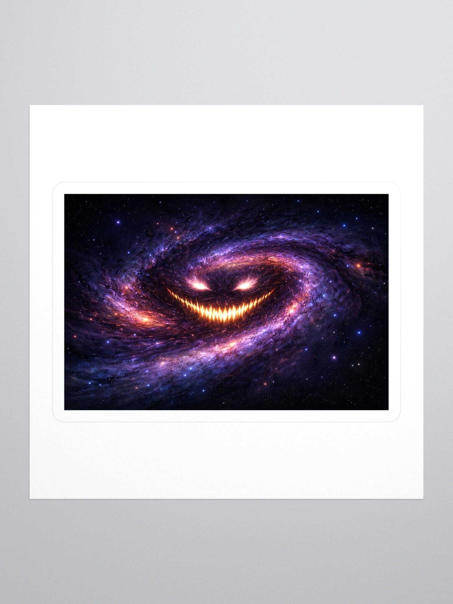 Galaxy Smile Sticker product image (1)