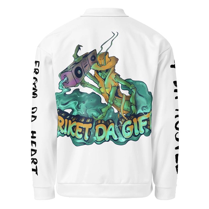Criket Da Gift Bomber Jacket – From Da Heart, For Da Hustle product image (2)