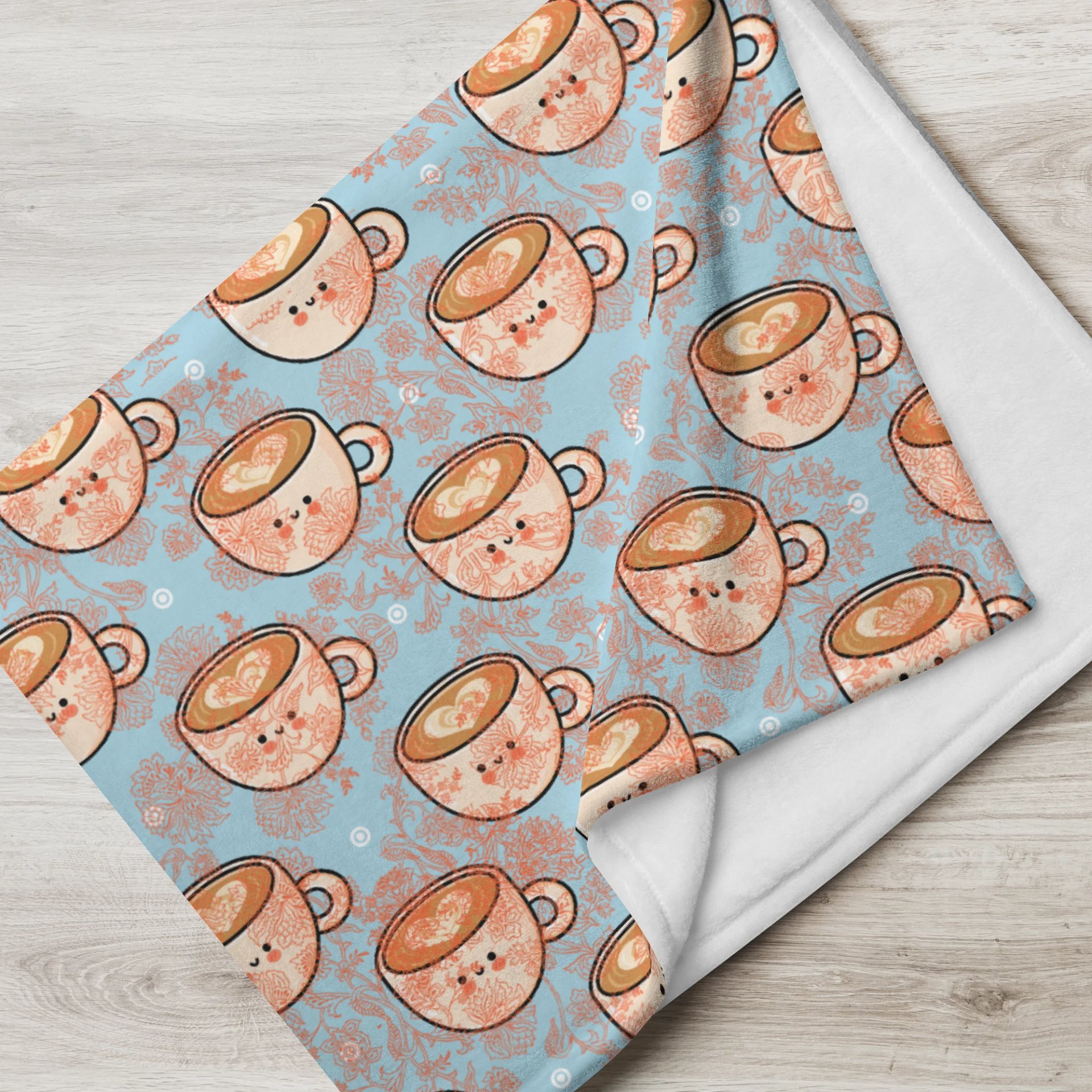 Reformation Movement cute t-cup Throw Blanket product image (7)