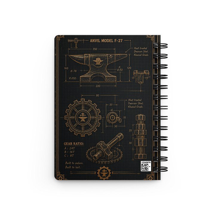 Forged Differently, Built to Last | FixxerTV Engineering Notebook product image (2)