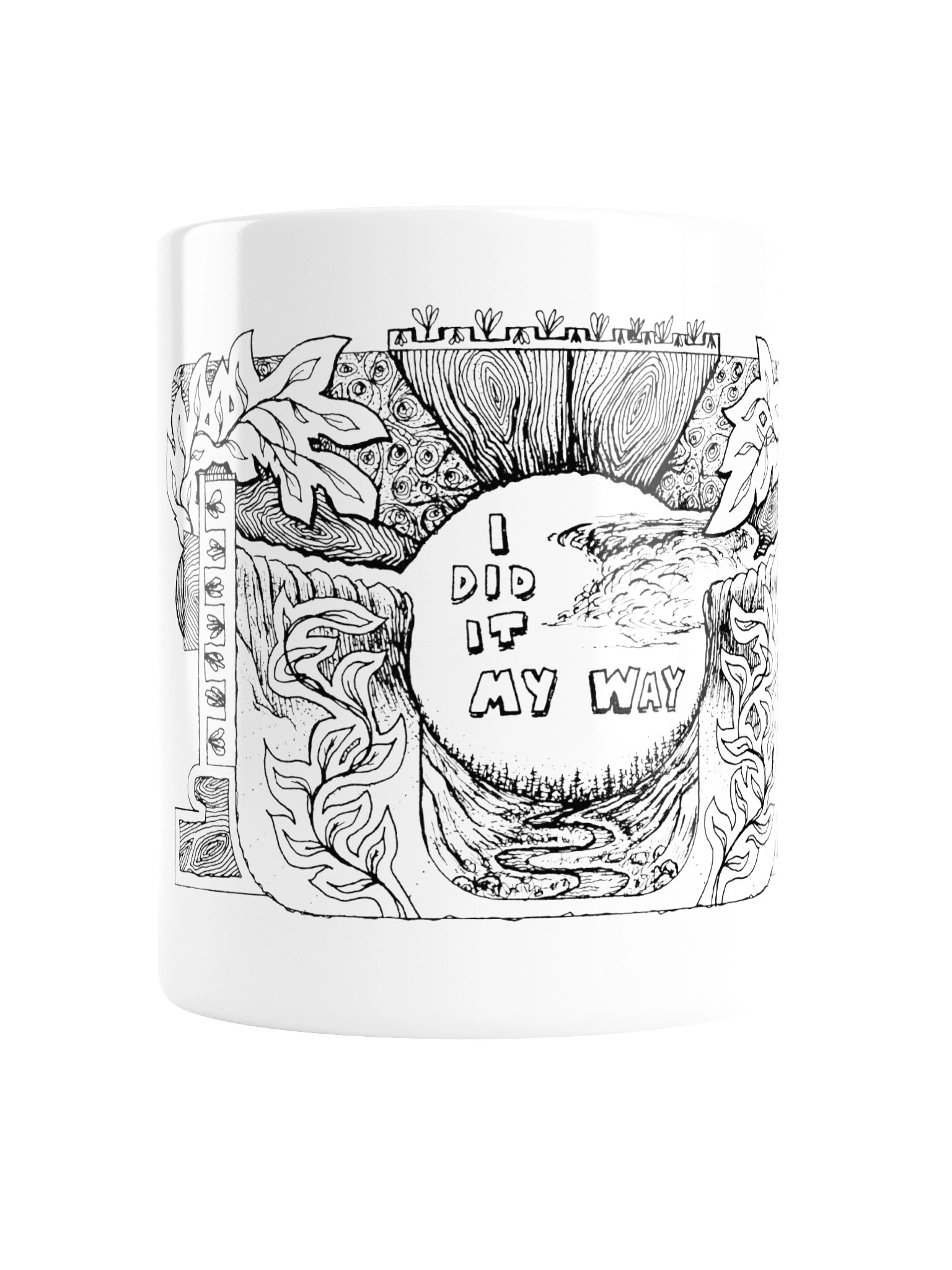 06JL3037 I Did It My Way mug by Litchfield Studio product image (2)