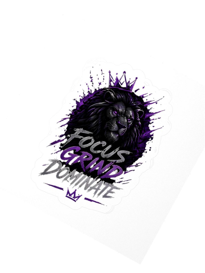 Focus Grind Dominate Stickers product image (4)