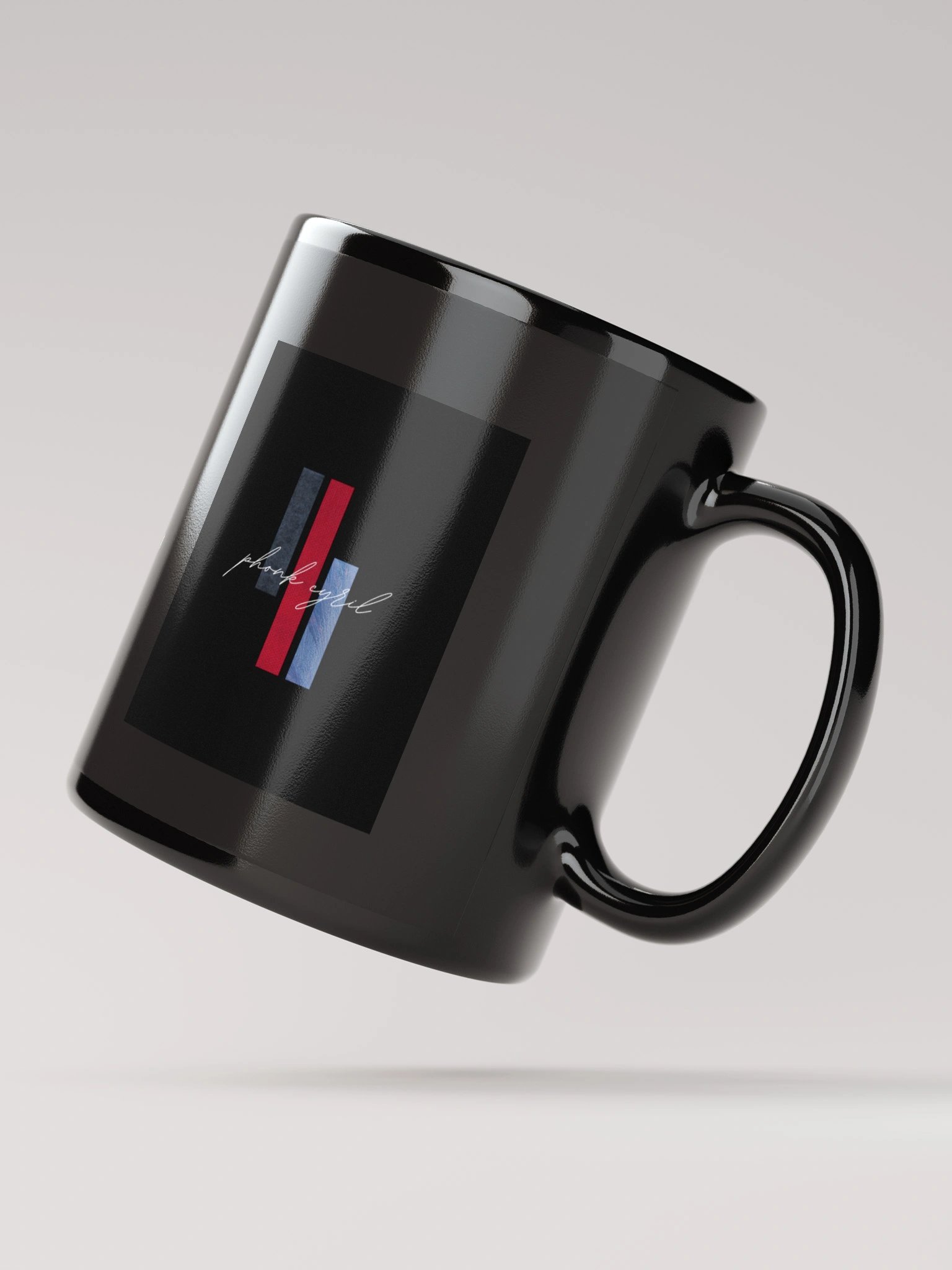 Black Glossy Mug product image (4)
