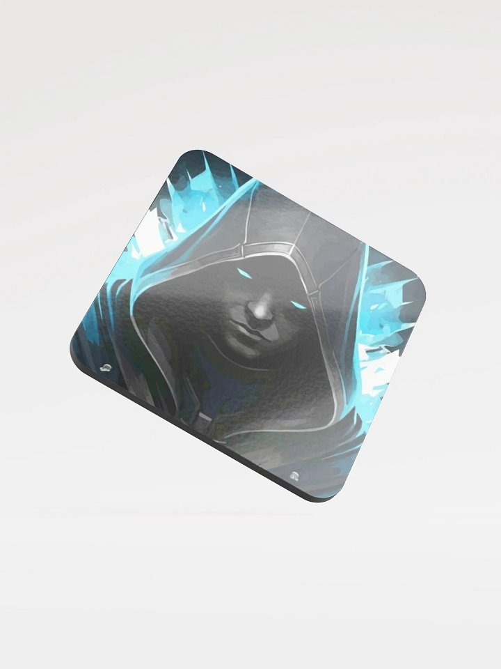 Shadow Assassin Glossed Cork Coaster product image (1)