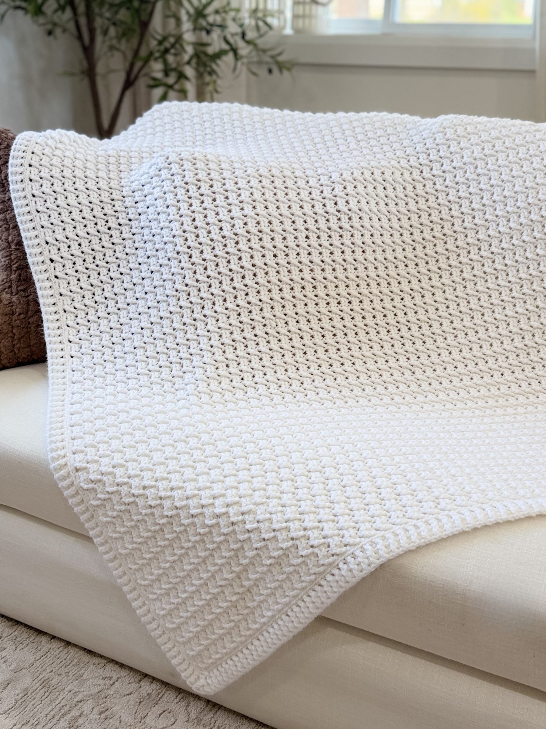 Honey Weave Throw Crochet Pattern product image (5)